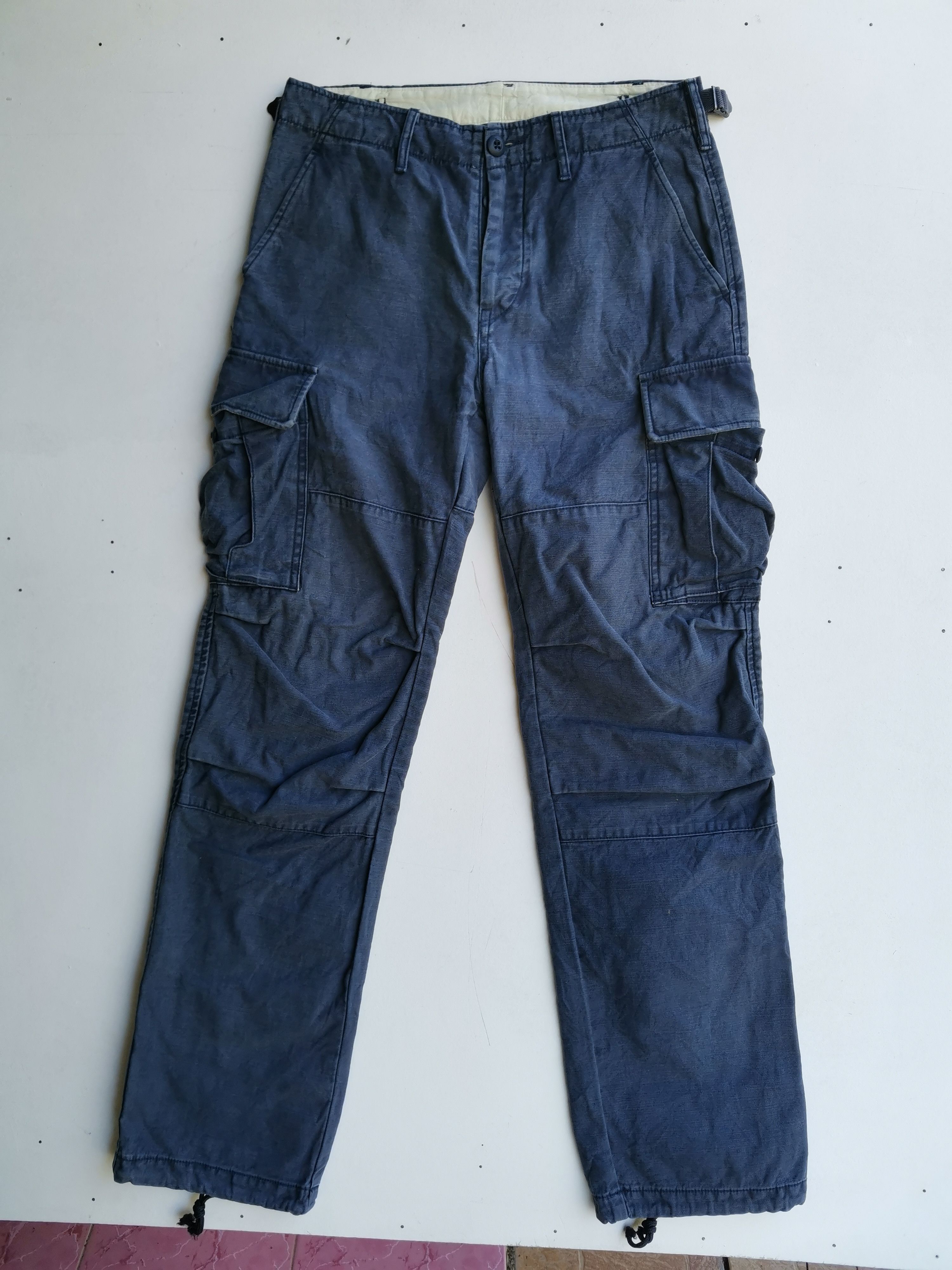 District UNITED ARROWS District United Arrows Tactical Cargo Multipocket Pants Size US 30 / EU 46 - 1 Thumbnail
