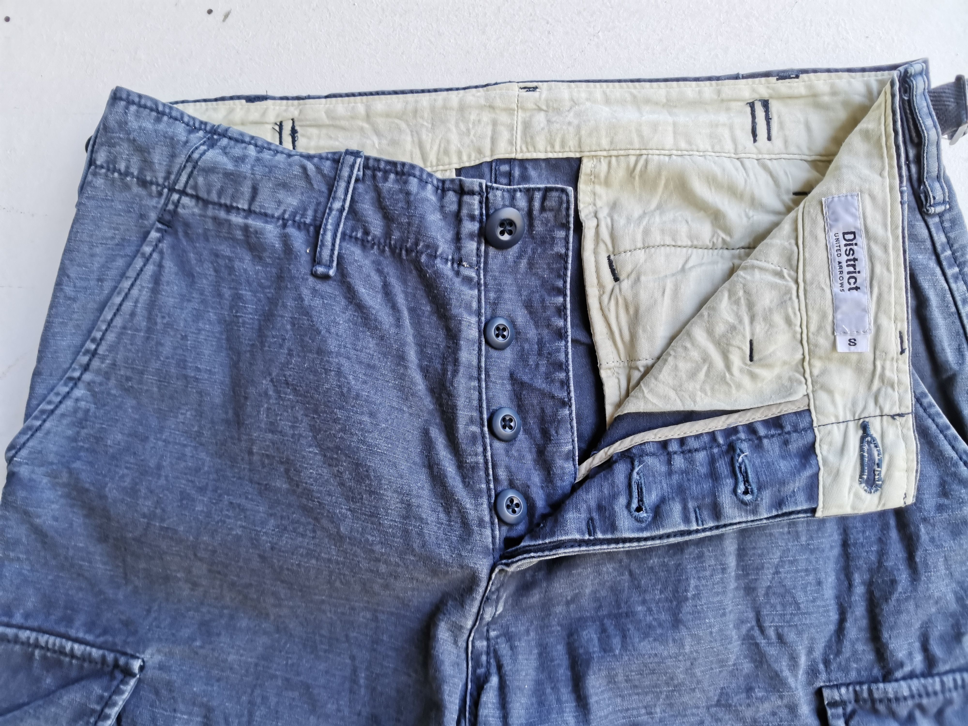 District UNITED ARROWS District United Arrows Tactical Cargo Multipocket Pants Size US 30 / EU 46 - 6 Thumbnail