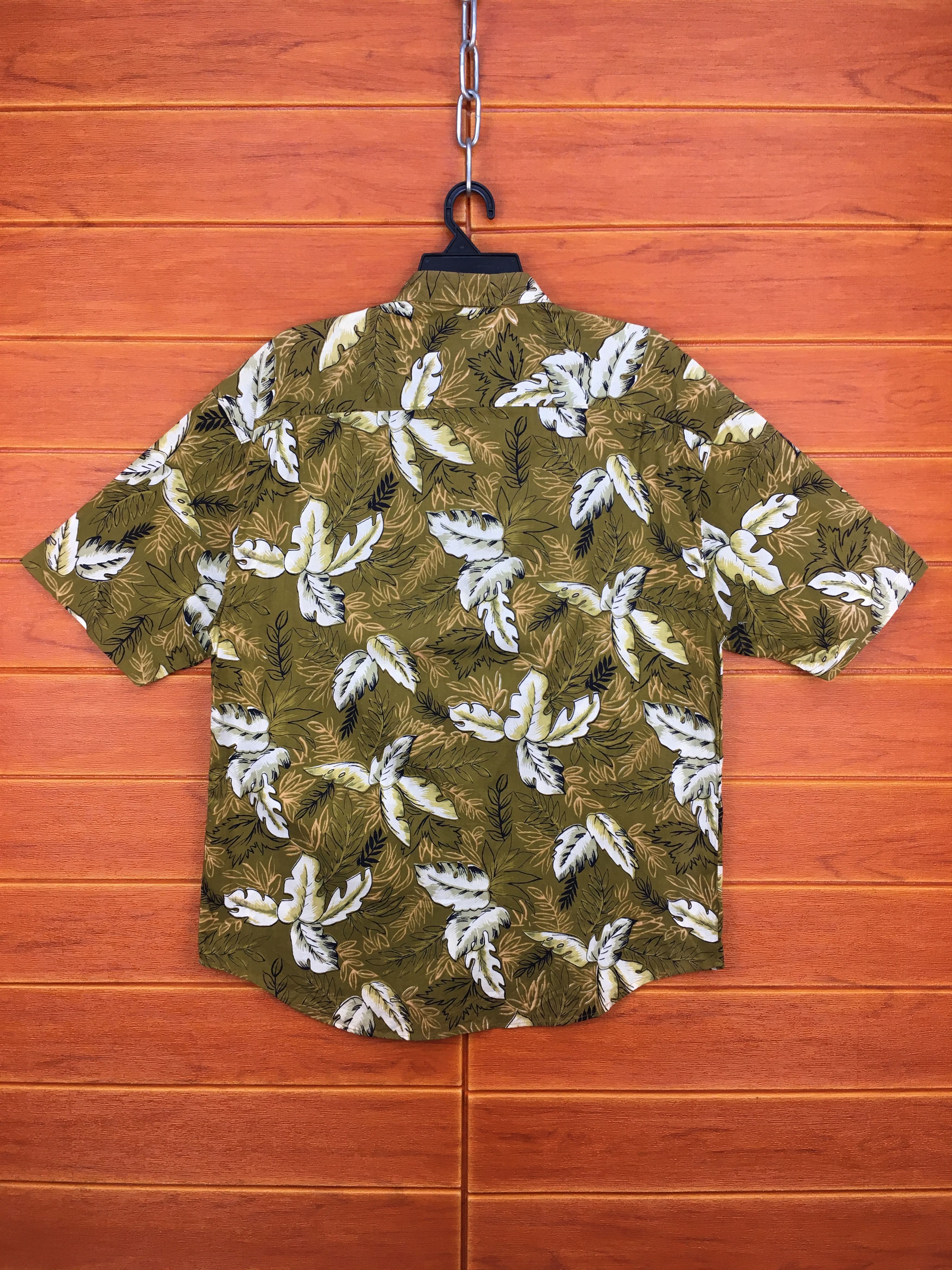 Japanese Brand Japanese Hawaiian TOM SHORT Flowers Shirt Size US M / EU 48-50 / 2 - 7 Thumbnail