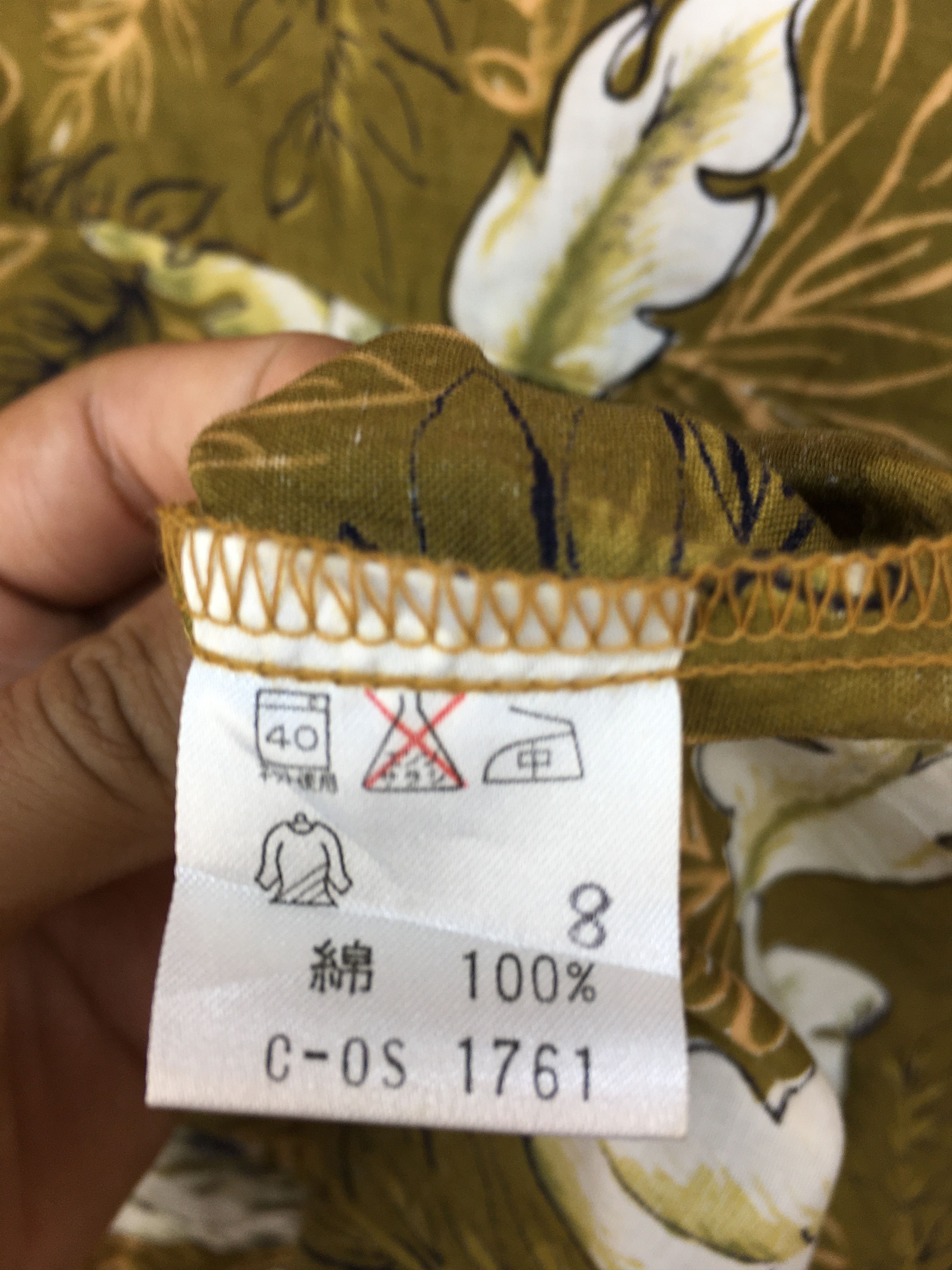 Japanese Brand Japanese Hawaiian TOM SHORT Flowers Shirt Size US M / EU 48-50 / 2 - 8 Thumbnail