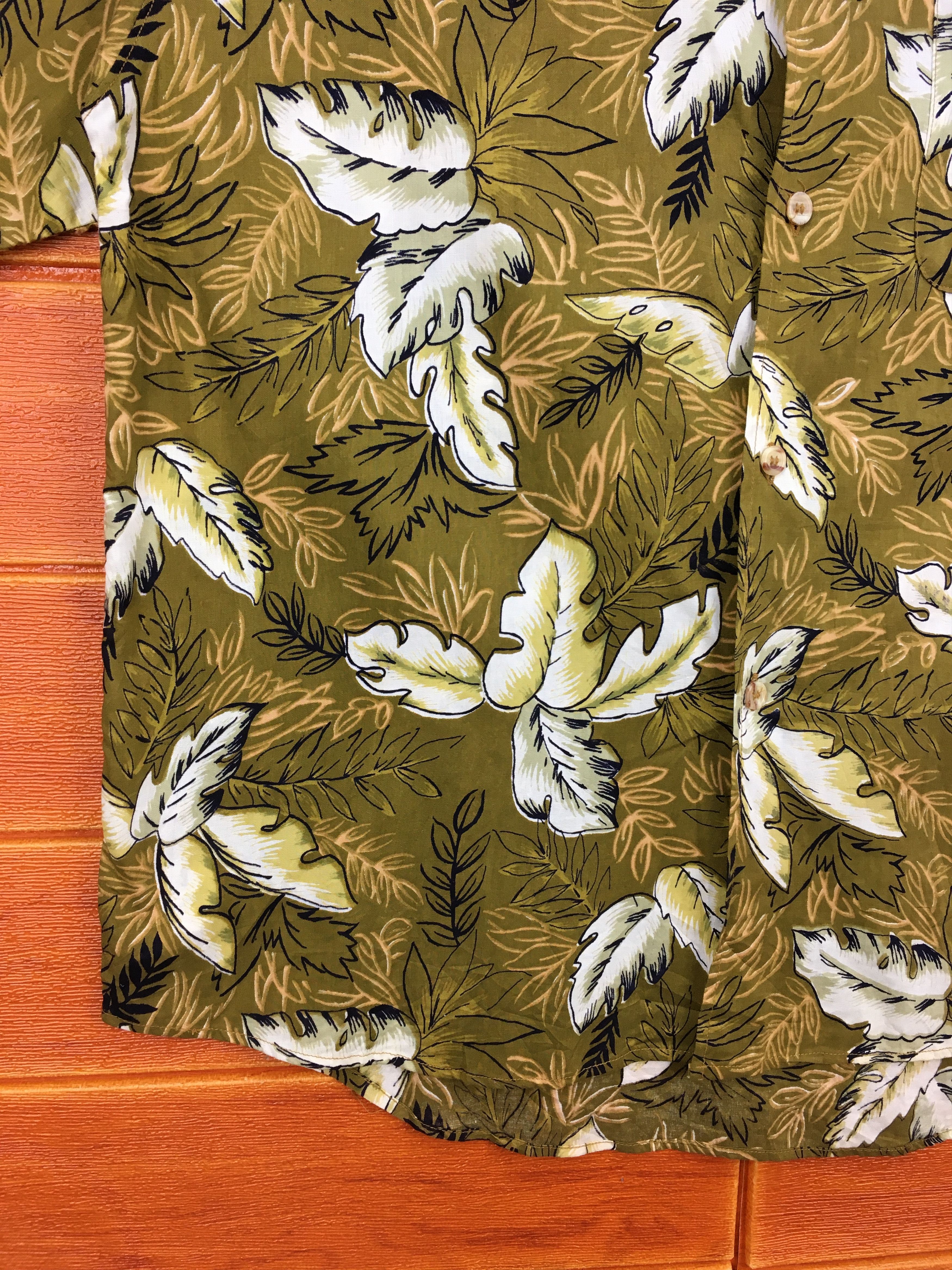 Japanese Brand Japanese Hawaiian TOM SHORT Flowers Shirt Size US M / EU 48-50 / 2 - 3 Thumbnail