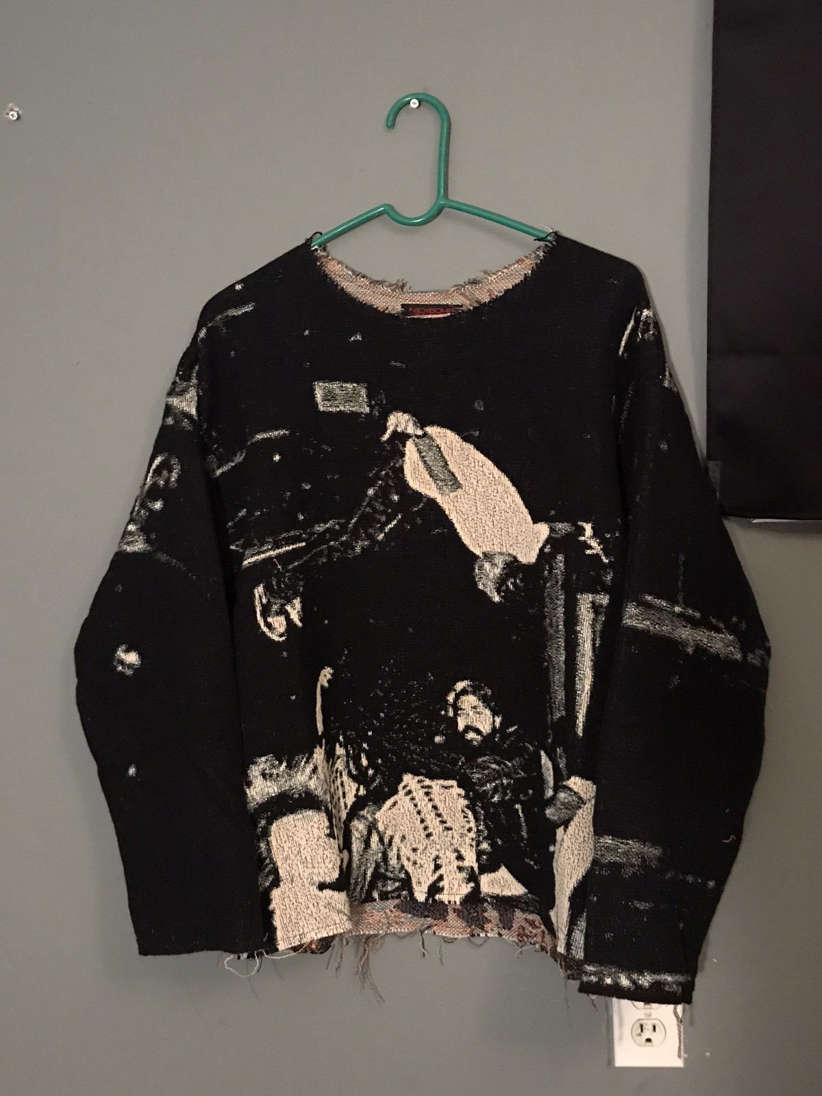 AWGE Die Lit Tapestry Crewneck (Like 4x1111) Size US M / EU 48-50 / 2 - 1 Thumbnail