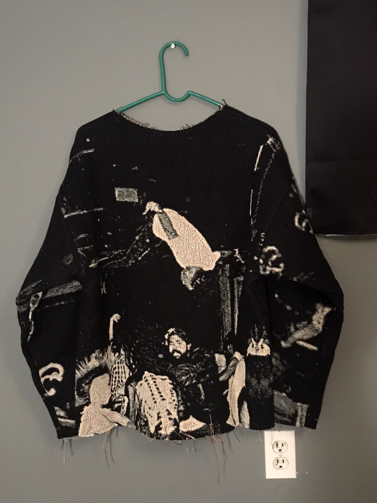 AWGE Die Lit Tapestry Crewneck (Like 4x1111) Size US M / EU 48-50 / 2 - 2 Thumbnail