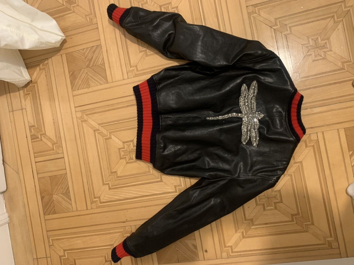 Gucci bugs bunny leather jacket online