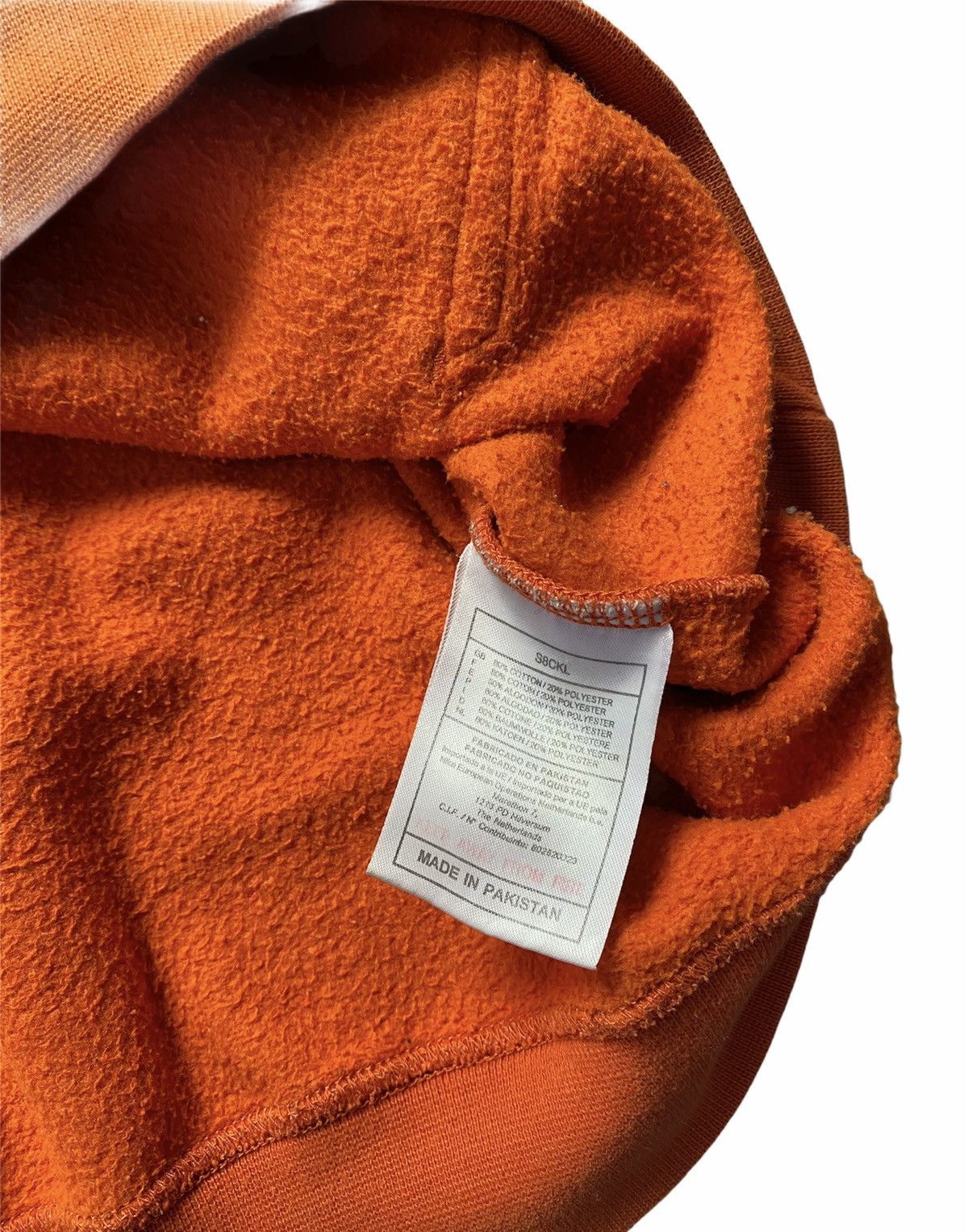 Nike Vintage Nike small swoosh orange hoodie Size US S / EU 44-46 / 1 - 6 Thumbnail