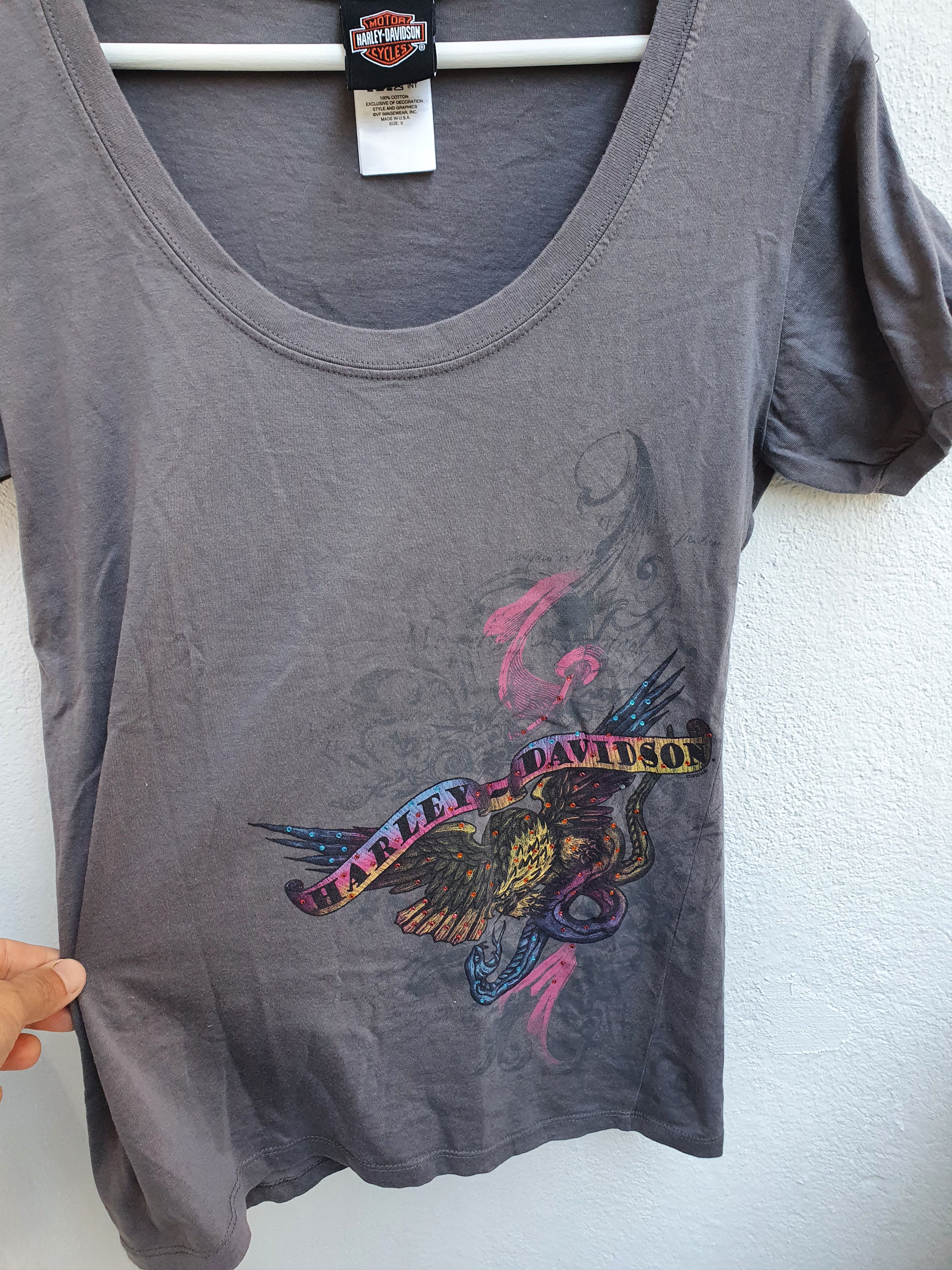 Harley Davidson Harley Davidson Women's Amersfoort,Netherlands tee,sz S/M Size S / US 4 / IT 40 - 2 Thumbnail