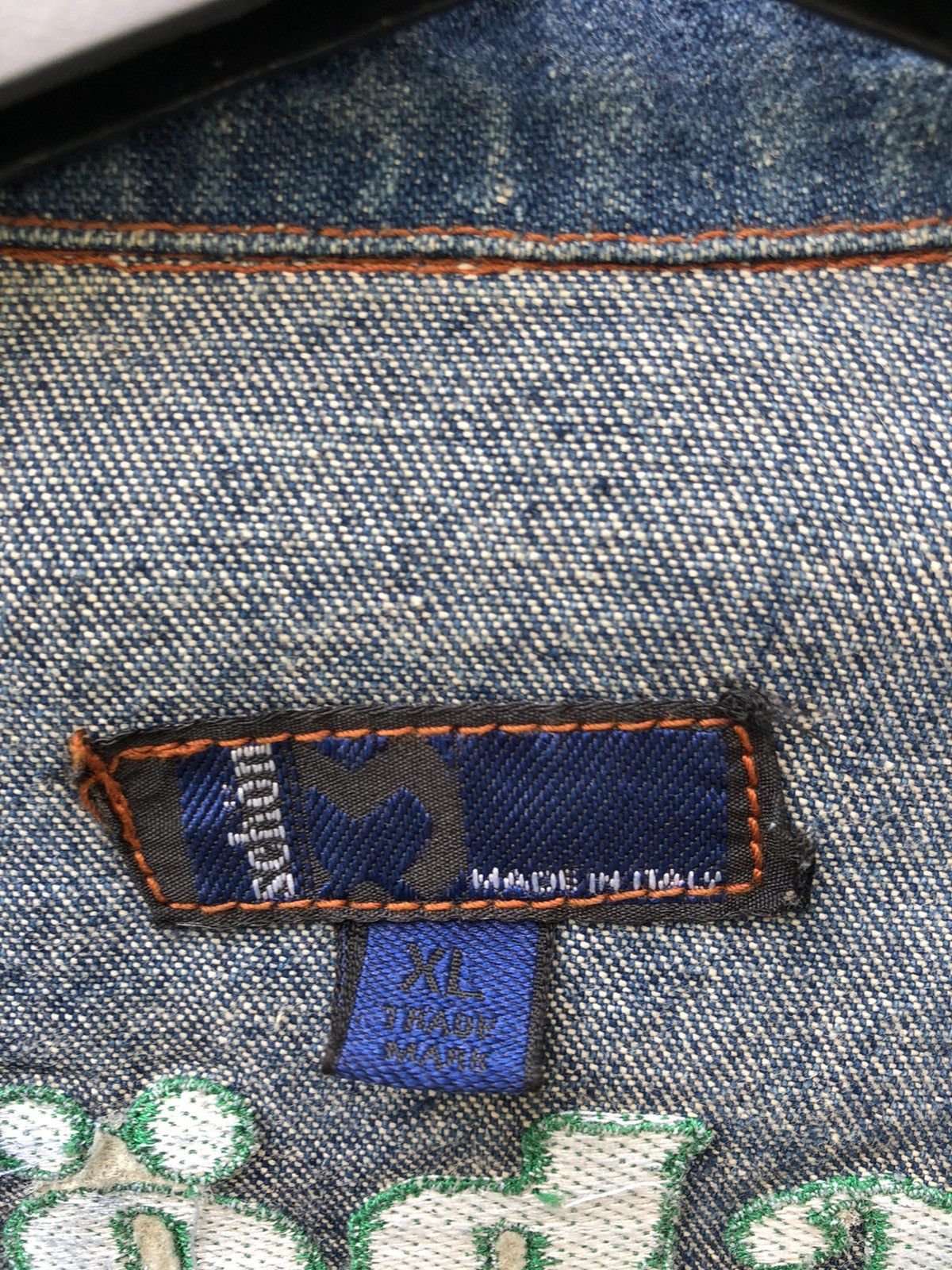 Mila Schon Vintage Mila Schon Made in Italy Denim Trucker Jacket Size US XL / EU 56 / 4 - 18 Thumbnail