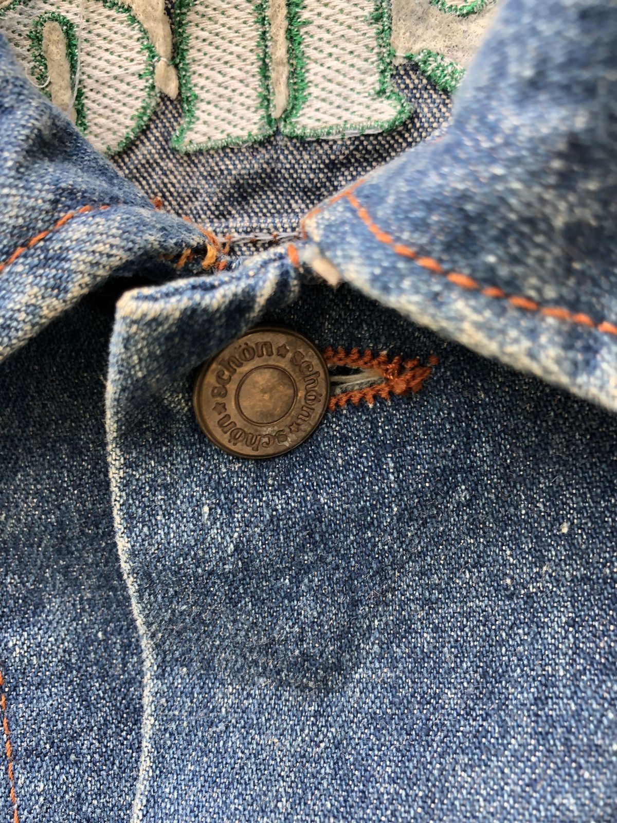 Mila Schon Vintage Mila Schon Made in Italy Denim Trucker Jacket Size US XL / EU 56 / 4 - 16 Thumbnail