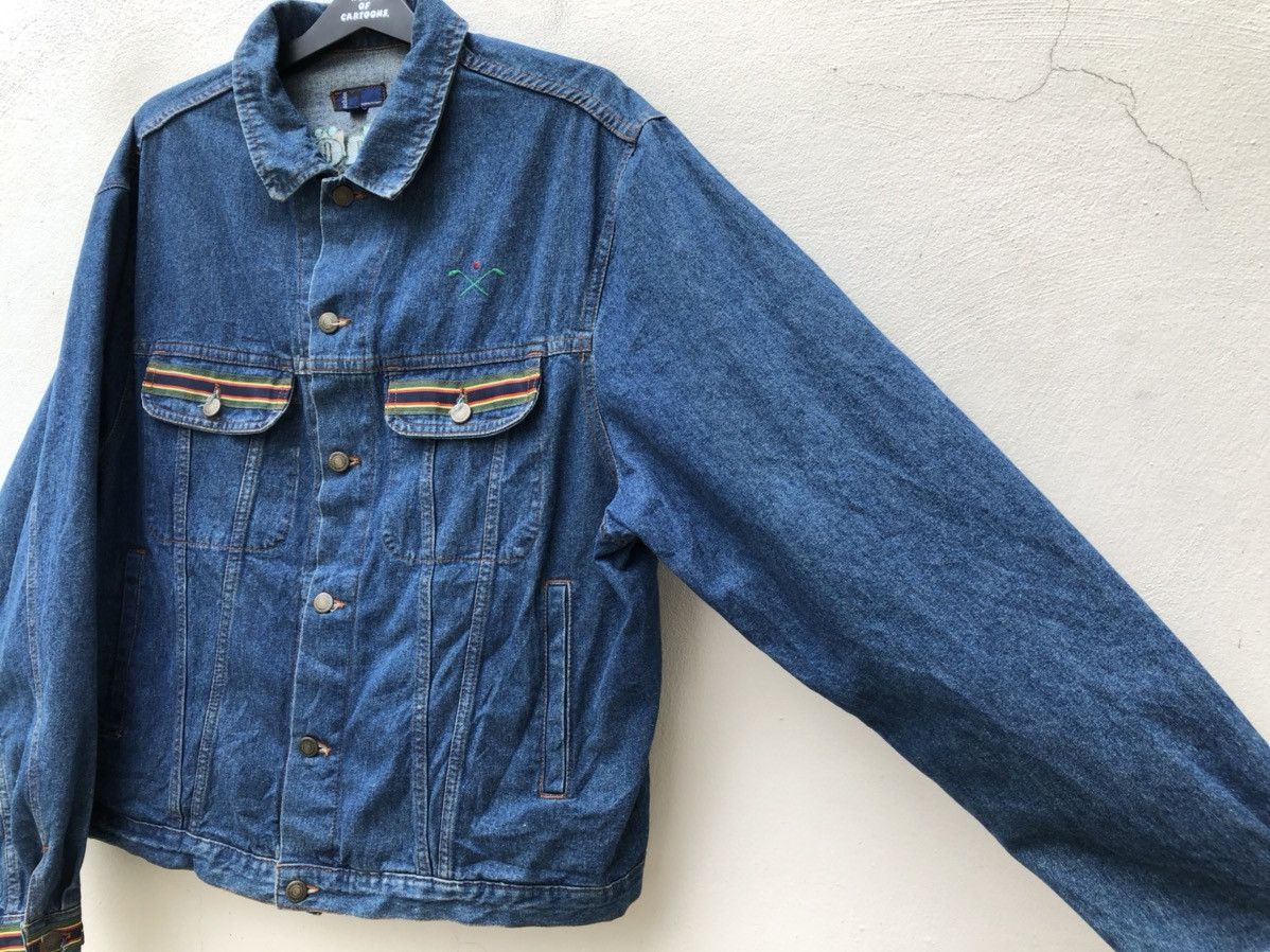 Mila Schon Vintage Mila Schon Made in Italy Denim Trucker Jacket Size US XL / EU 56 / 4 - 8 Thumbnail