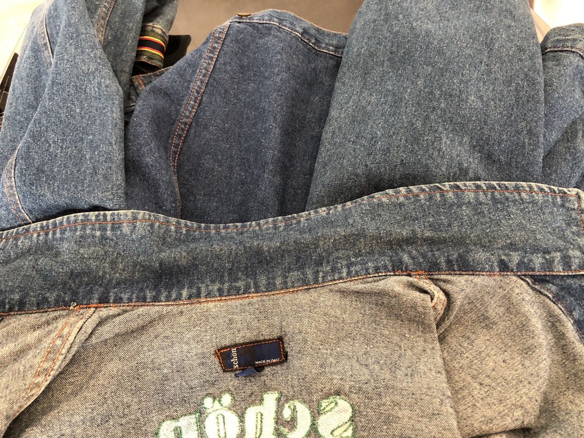 Mila Schon Vintage Mila Schon Made in Italy Denim Trucker Jacket Size US XL / EU 56 / 4 - 19 Thumbnail