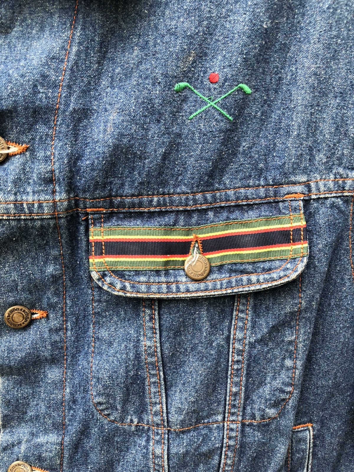 Mila Schon Vintage Mila Schon Made in Italy Denim Trucker Jacket Size US XL / EU 56 / 4 - 10 Thumbnail