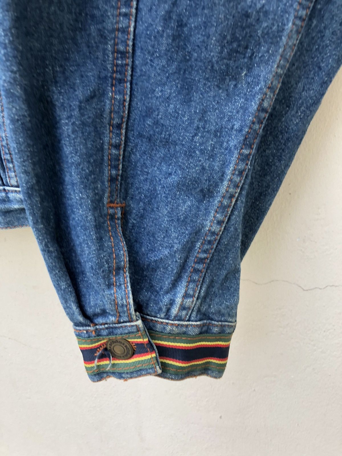 Mila Schon Vintage Mila Schon Made in Italy Denim Trucker Jacket Size US XL / EU 56 / 4 - 6 Thumbnail