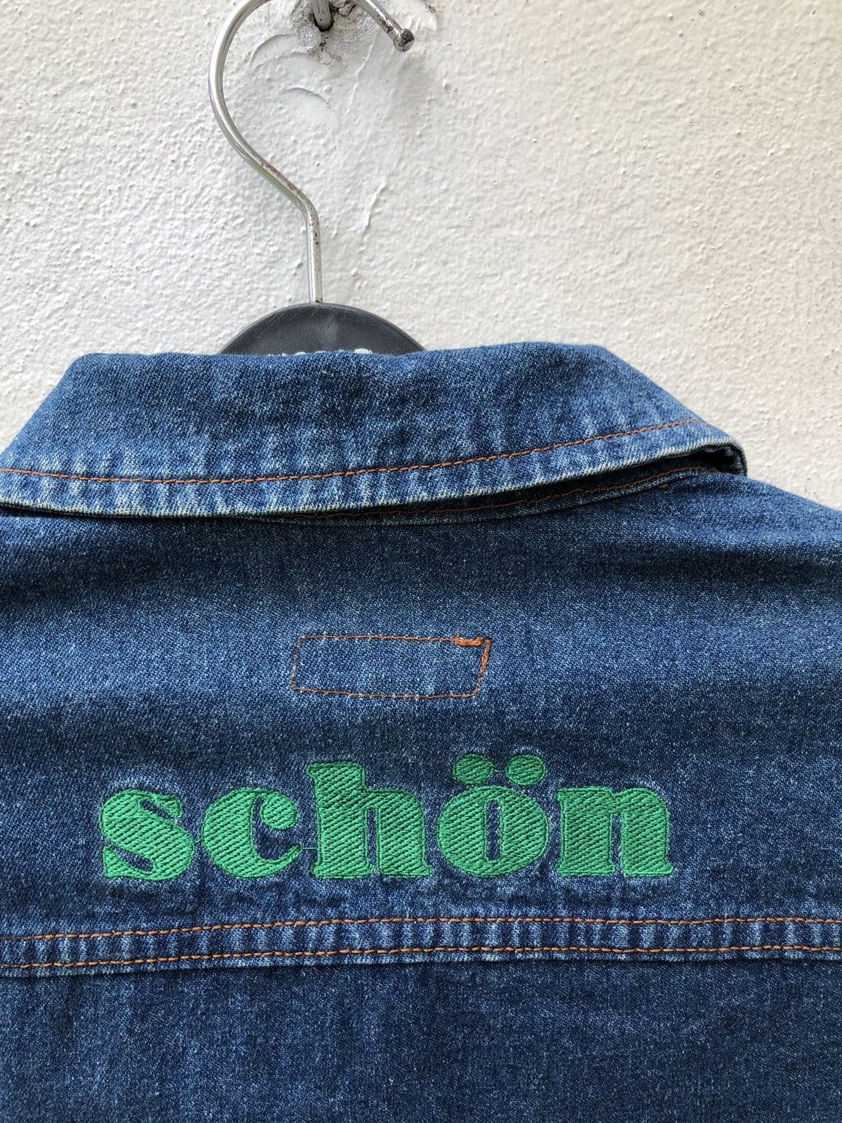Mila Schon Vintage Mila Schon Made in Italy Denim Trucker Jacket Size US XL / EU 56 / 4 - 14 Thumbnail