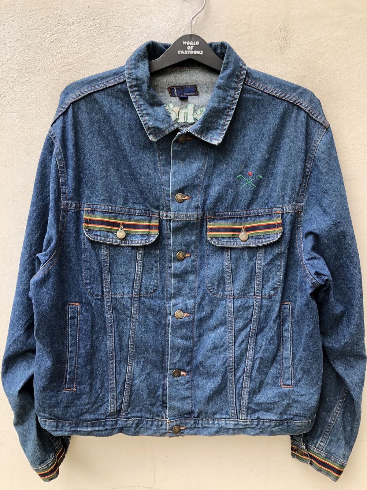 Mila Schon Vintage Mila Schon Made in Italy Denim Trucker Jacket Size US XL / EU 56 / 4 - 11 Thumbnail