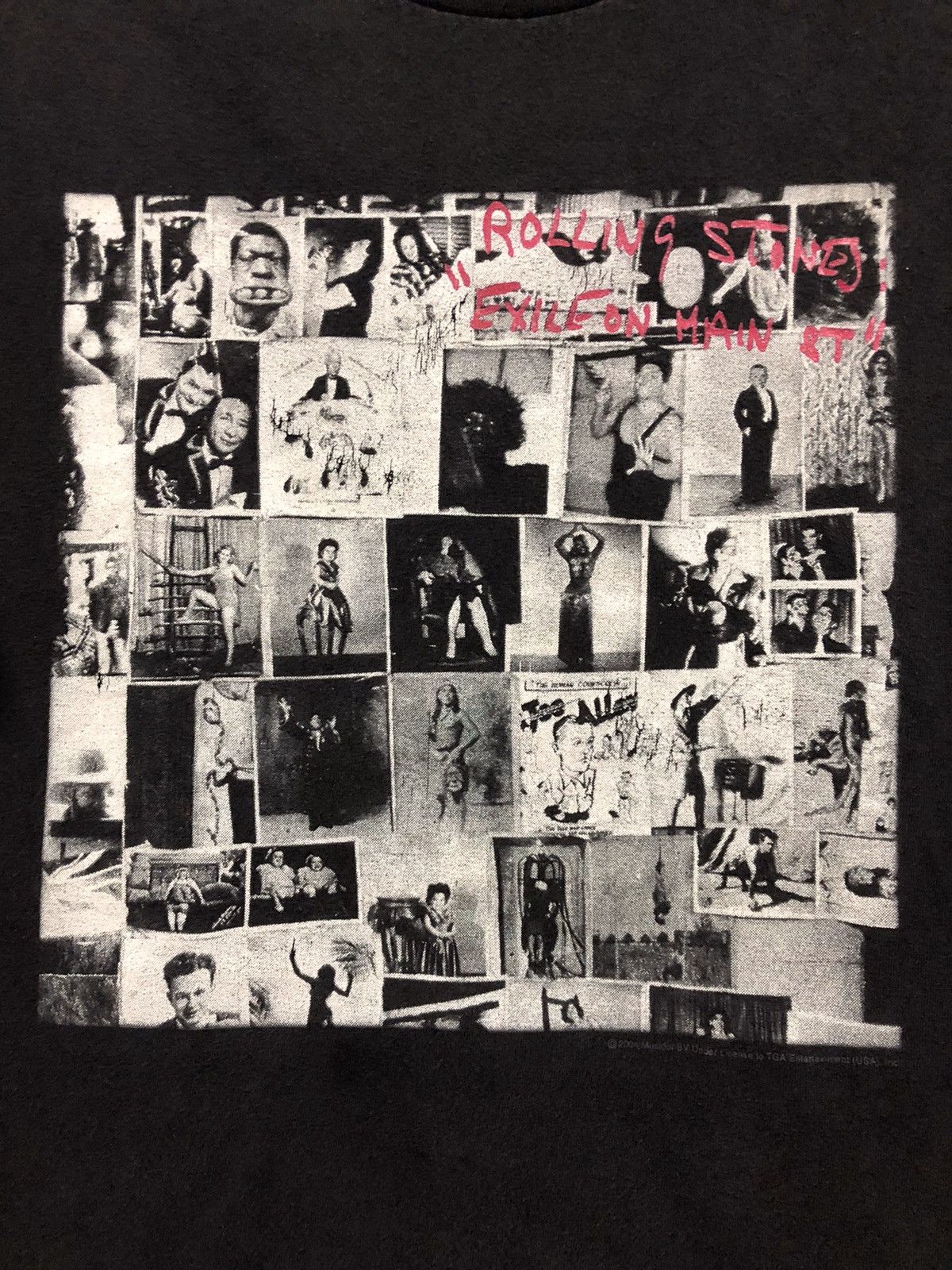 Band Tees Vintage Rolling Stone Exile On Main Street Faded Tee Size US XL / EU 56 / 4 - 2 Thumbnail