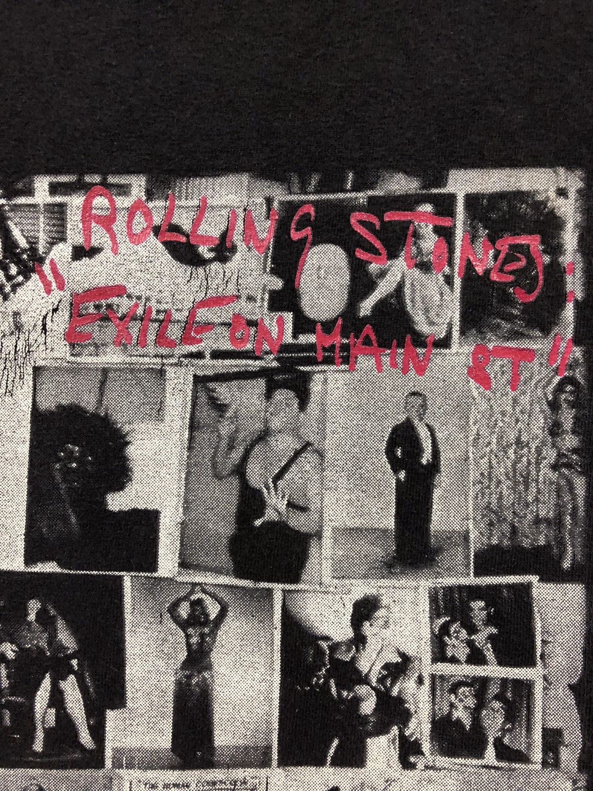 Band Tees Vintage Rolling Stone Exile On Main Street Faded Tee Size US XL / EU 56 / 4 - 3 Thumbnail