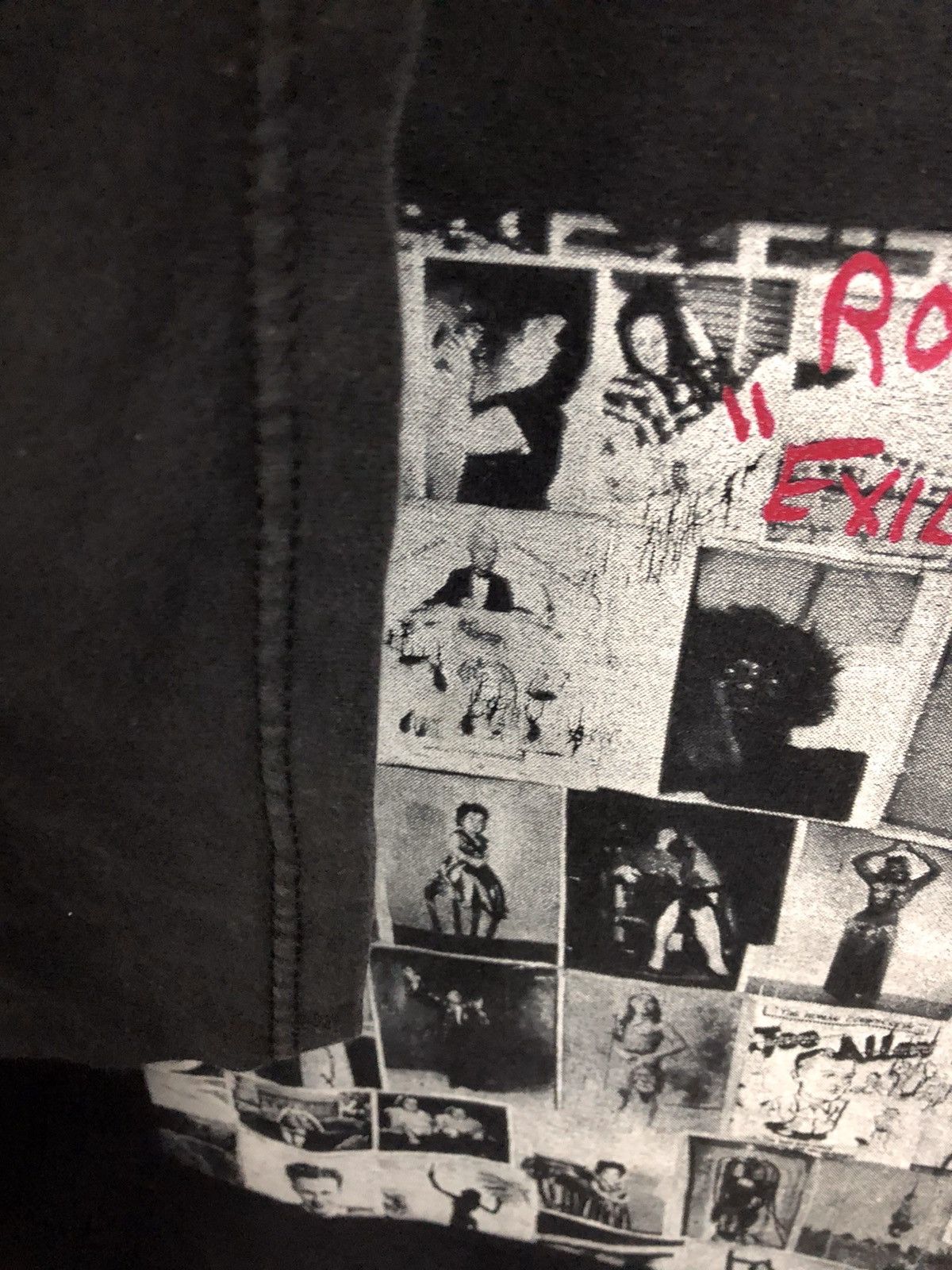 Band Tees Vintage Rolling Stone Exile On Main Street Faded Tee Size US XL / EU 56 / 4 - 6 Thumbnail