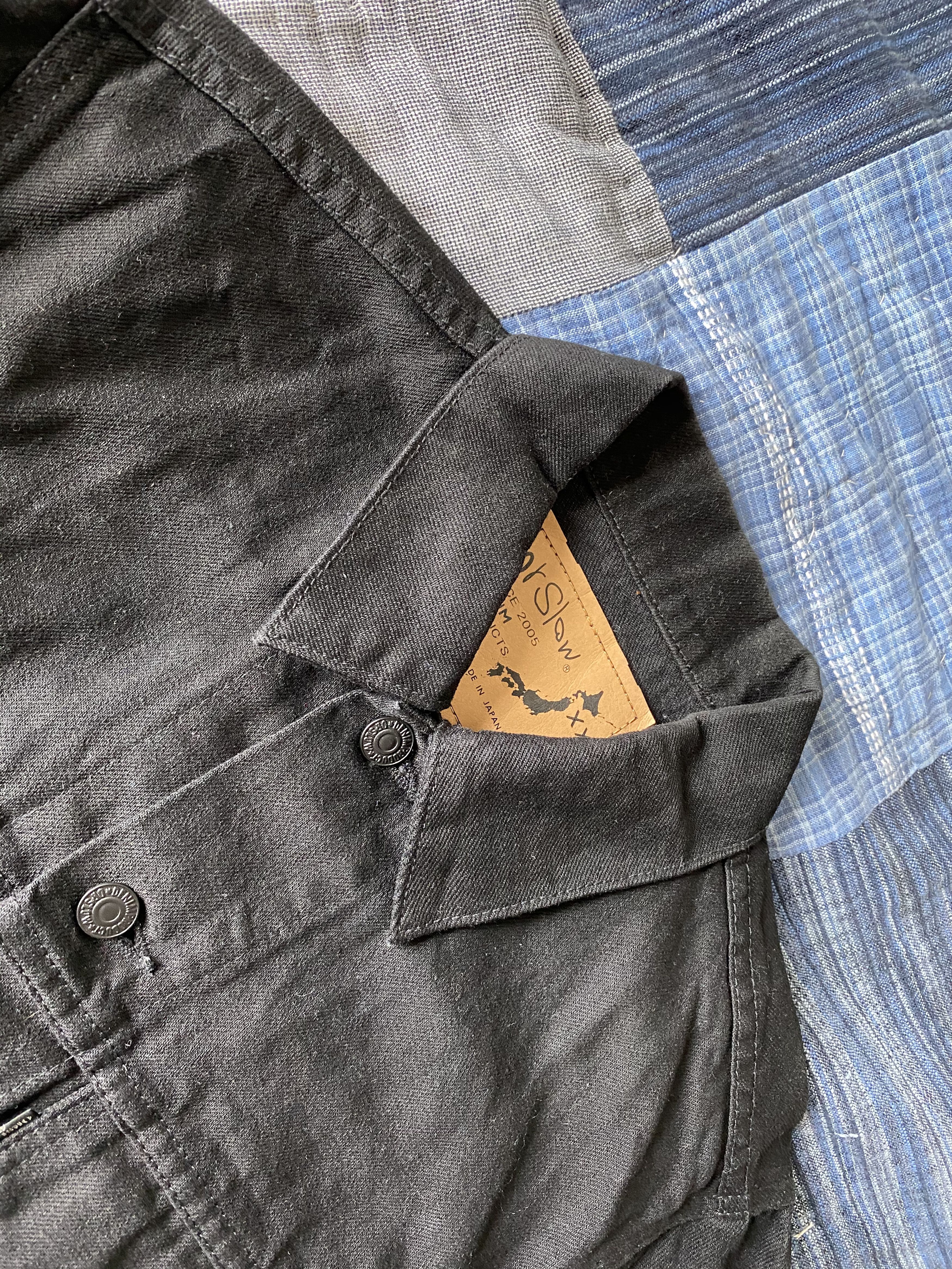 Orslow Orslow 60s Black Denim Jacket Trucker Grailed