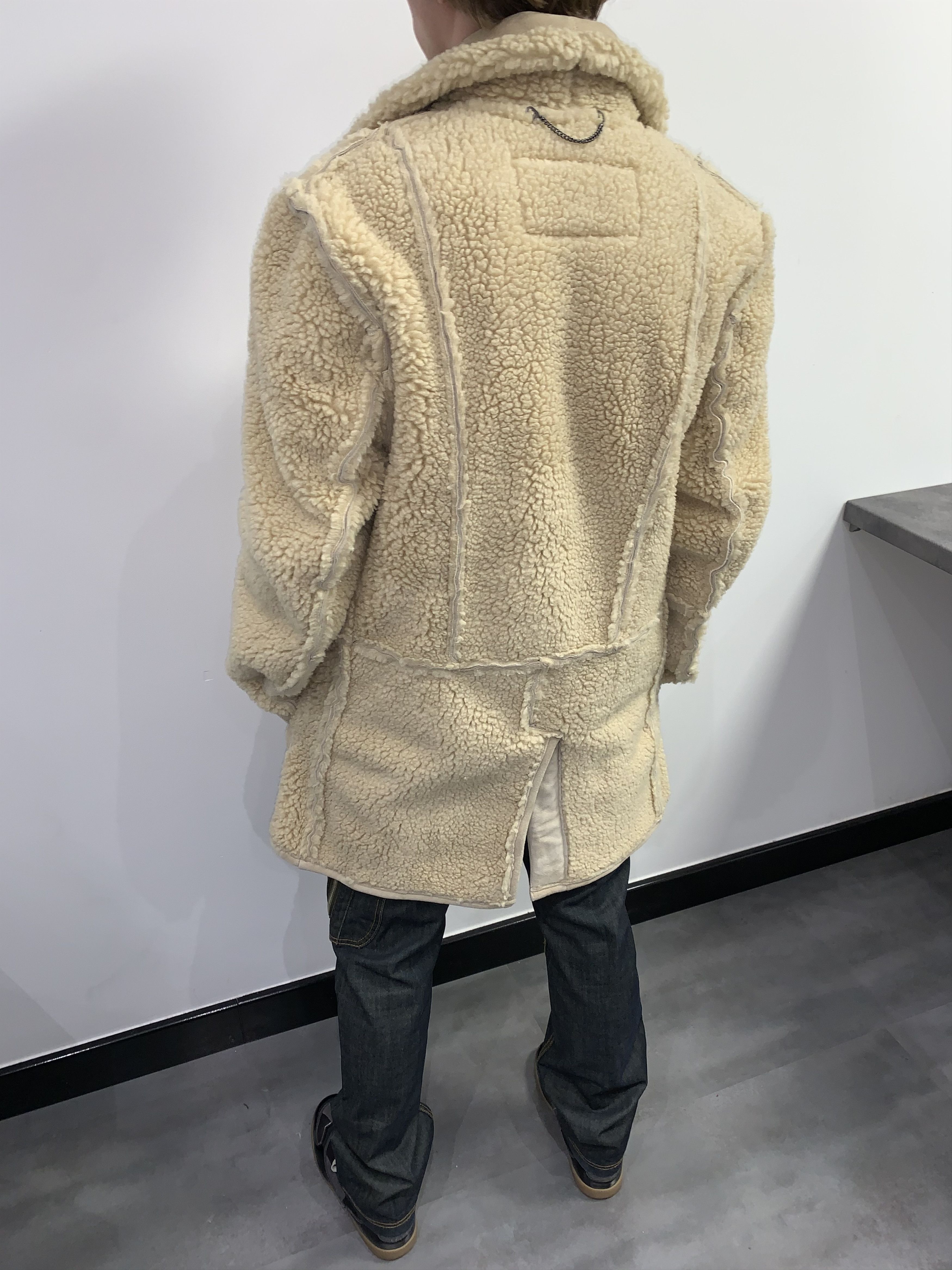 Maison Margiela Maison Margiela X H&M Ship Suit Pattern Cream Coat Size US M / EU 48-50 / 2 - 2 Thumbnail