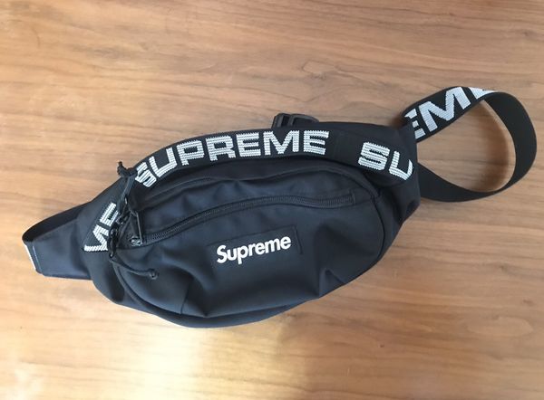 Supreme Waist Bag SS18 Black