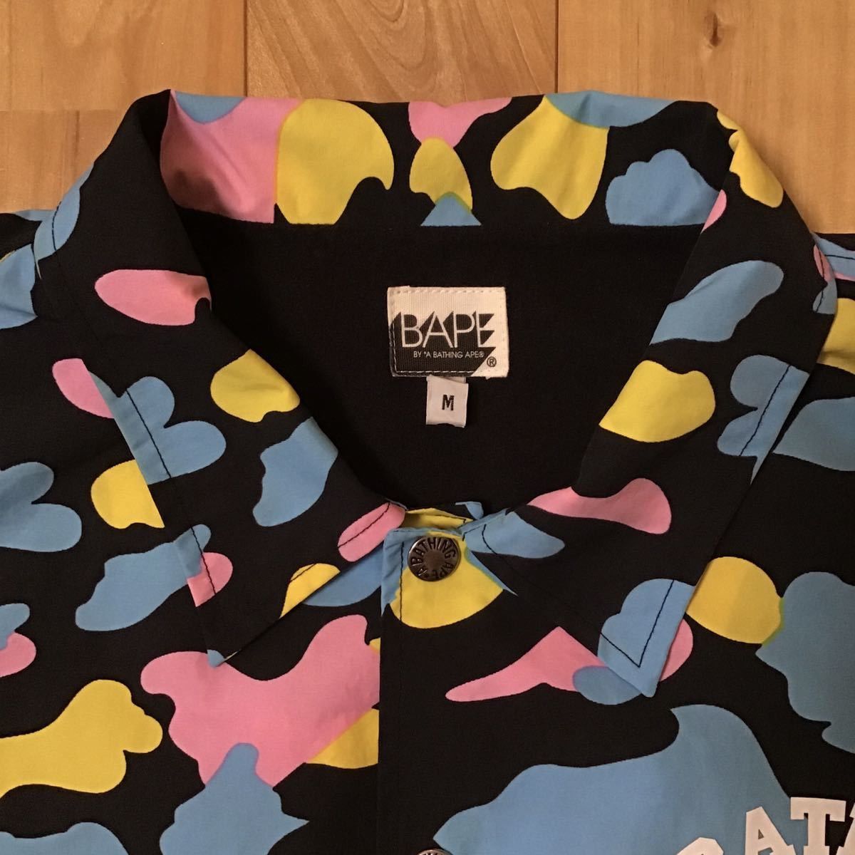 Bape BAPE Multi Camo Coach Jacket cotton candy camo Size US M / EU 48-50 / 2 - 4 Thumbnail