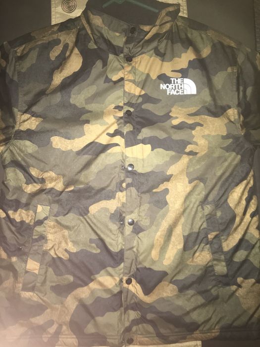 Army fatigue north face hot sale jacket