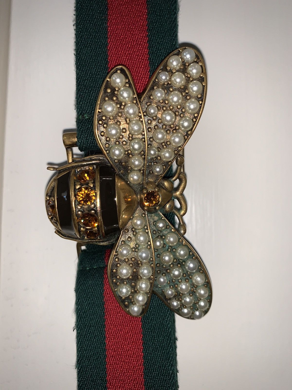 Gucci Bumblebee Belt Belts