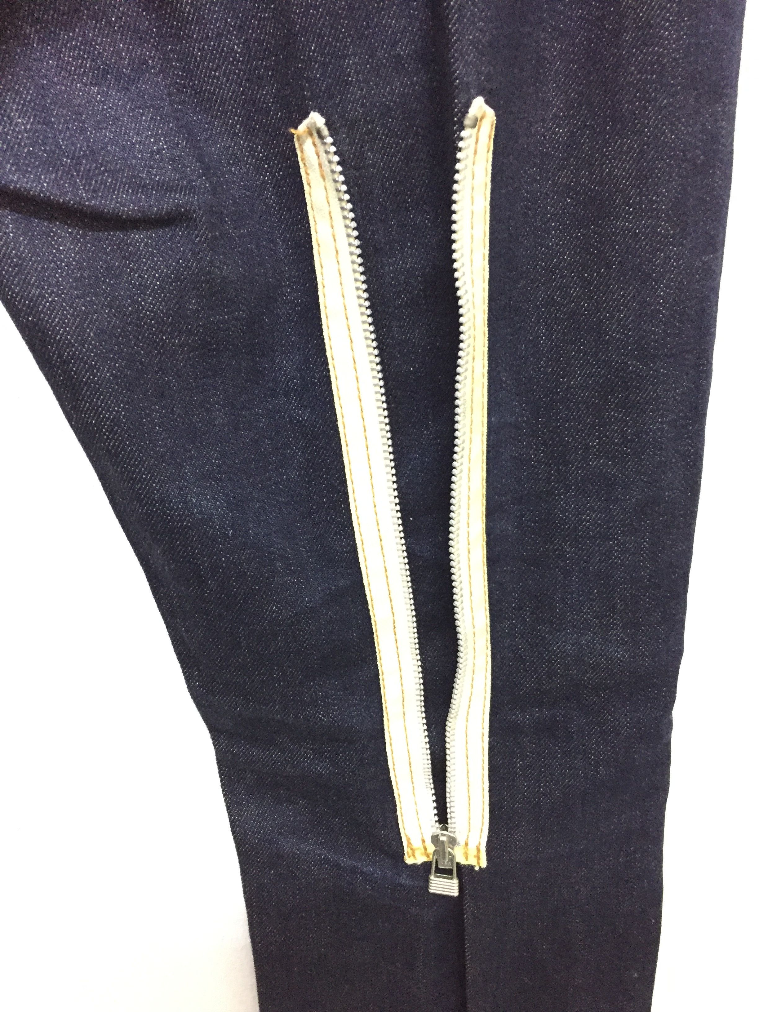 PHENOMENON MACKDADDY Bondage zipper slim denim Size US 31 - 4 Thumbnail