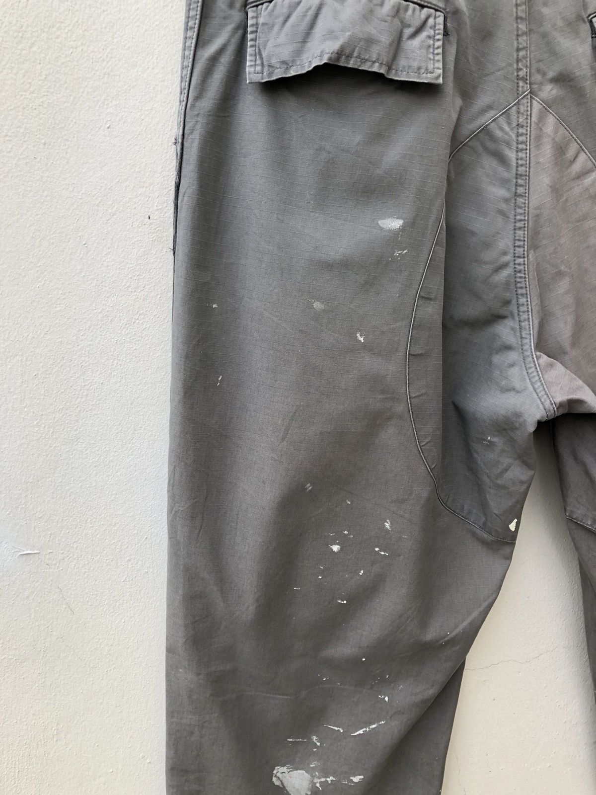 Japanese Brand × MasterPiece Vintage Masterpiece Japan Paint Splattered Cargo Trouser Size US 32 / EU 48 - 10 Thumbnail
