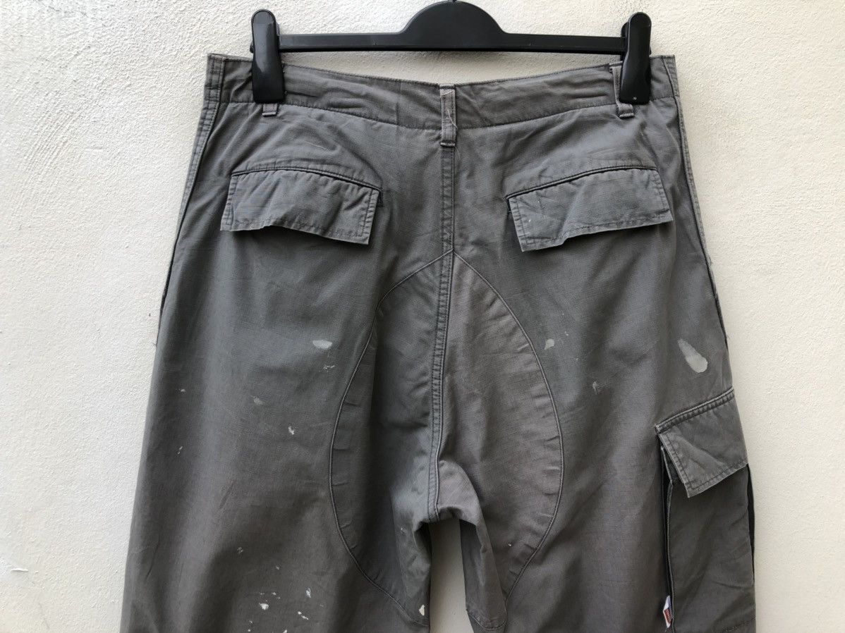 Japanese Brand × MasterPiece Vintage Masterpiece Japan Paint Splattered Cargo Trouser Size US 32 / EU 48 - 9 Thumbnail