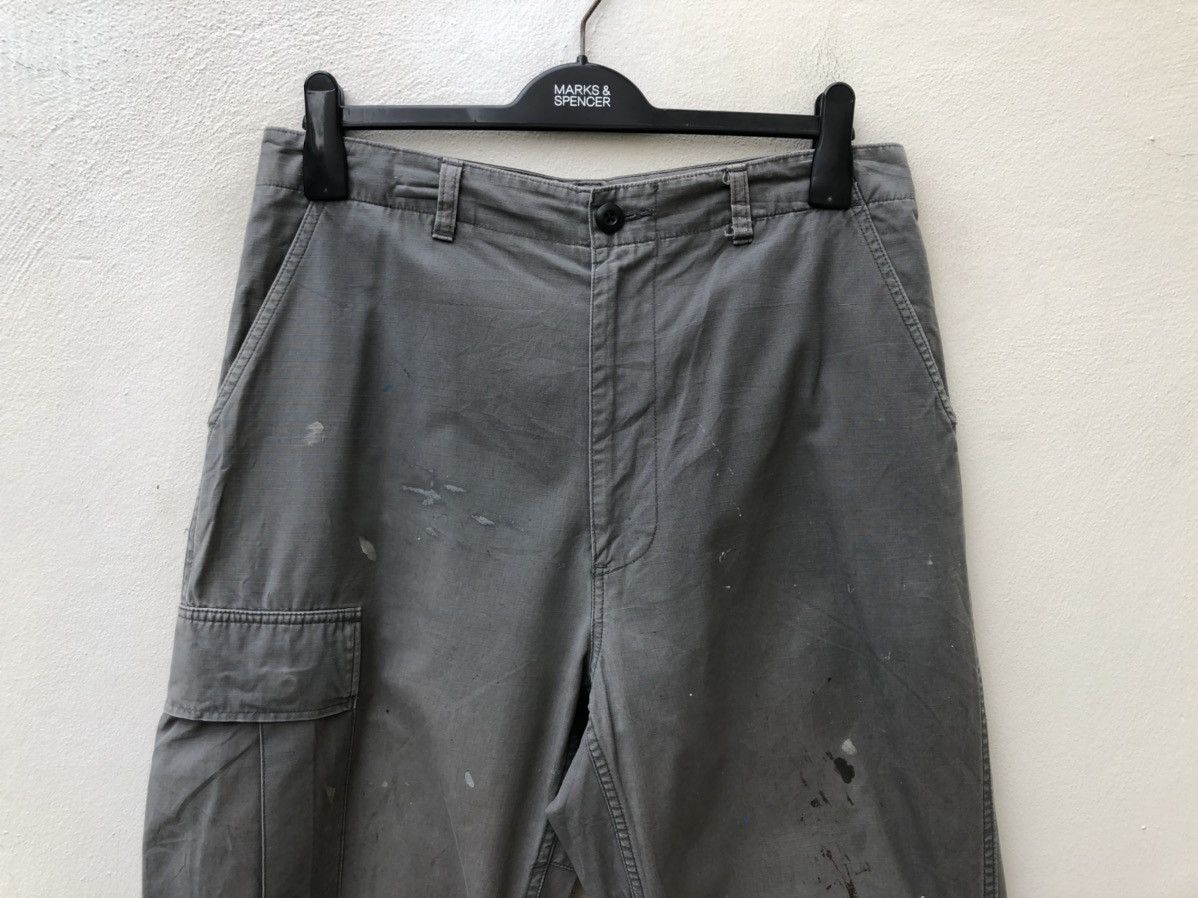 Japanese Brand × MasterPiece Vintage Masterpiece Japan Paint Splattered Cargo Trouser Size US 32 / EU 48 - 2 Thumbnail