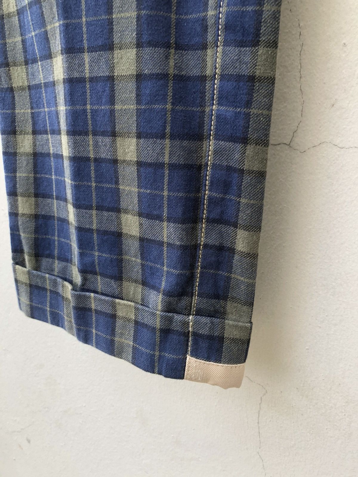 PT Torino PT01 Cropped Checkered Trouser Pant Size US 32 / EU 48 - 9 Thumbnail