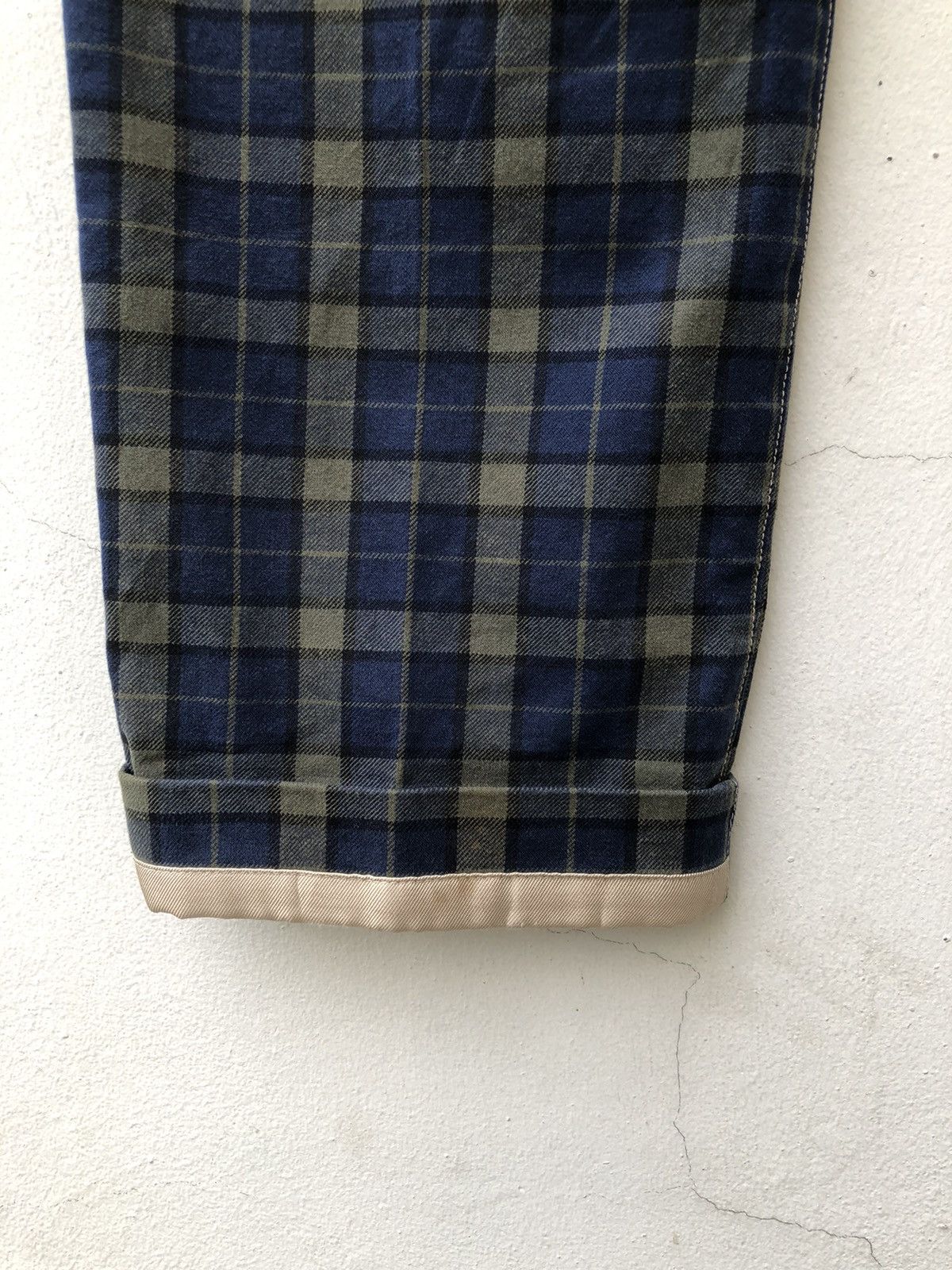 PT Torino PT01 Cropped Checkered Trouser Pant Size US 32 / EU 48 - 13 Thumbnail