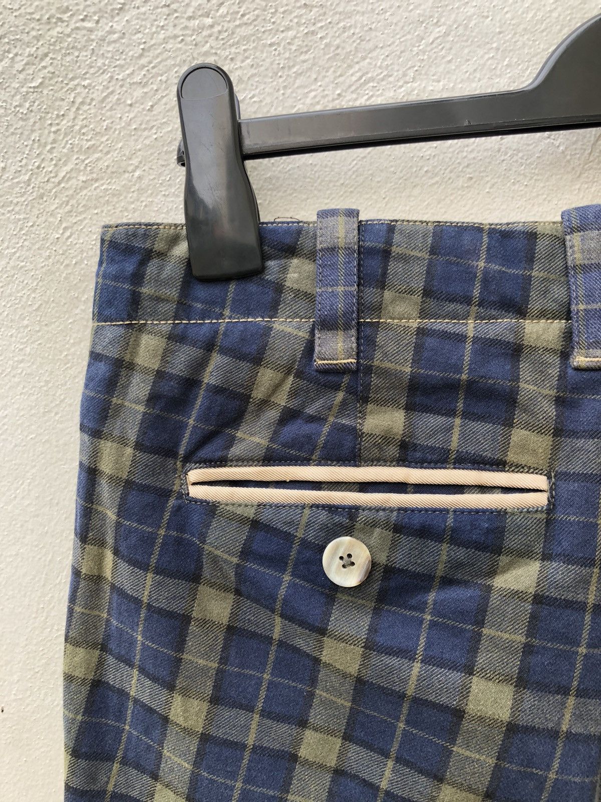 PT Torino PT01 Cropped Checkered Trouser Pant Size US 32 / EU 48 - 12 Thumbnail