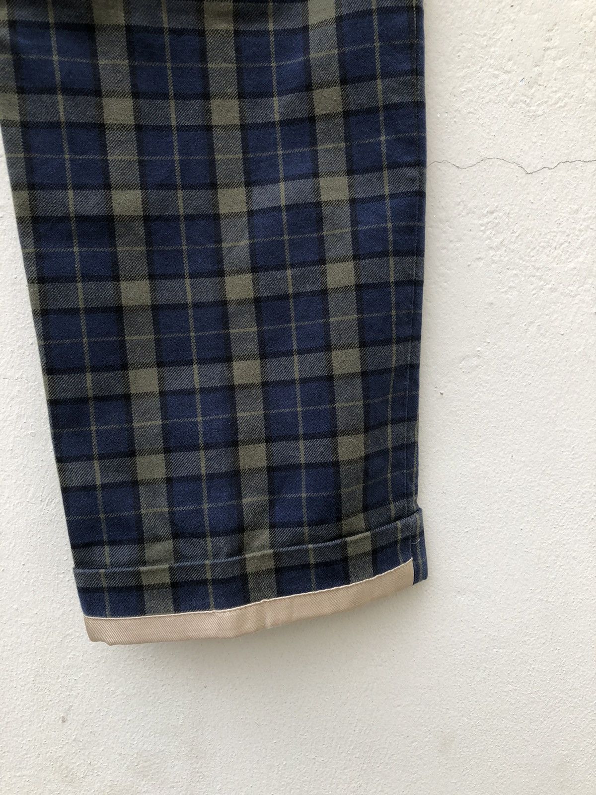 PT Torino PT01 Cropped Checkered Trouser Pant Size US 32 / EU 48 - 14 Thumbnail