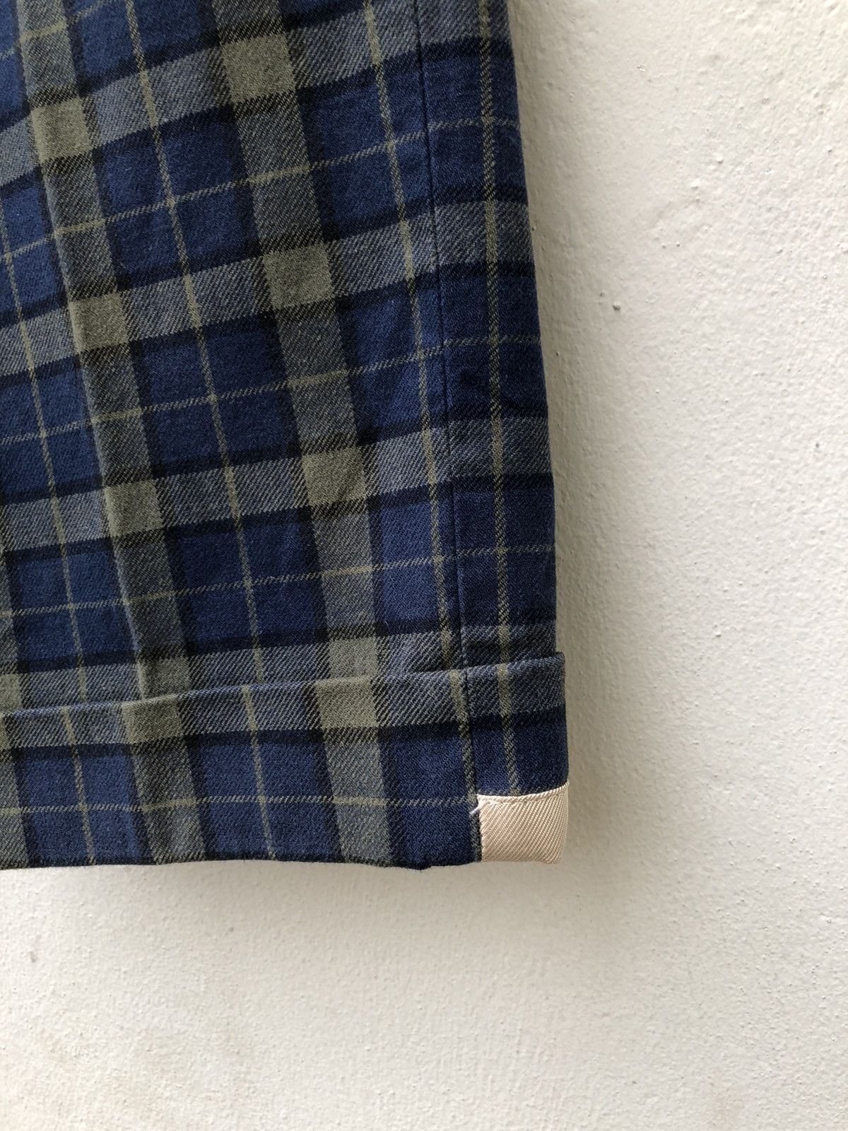 PT Torino PT01 Cropped Checkered Trouser Pant Size US 32 / EU 48 - 8 Thumbnail