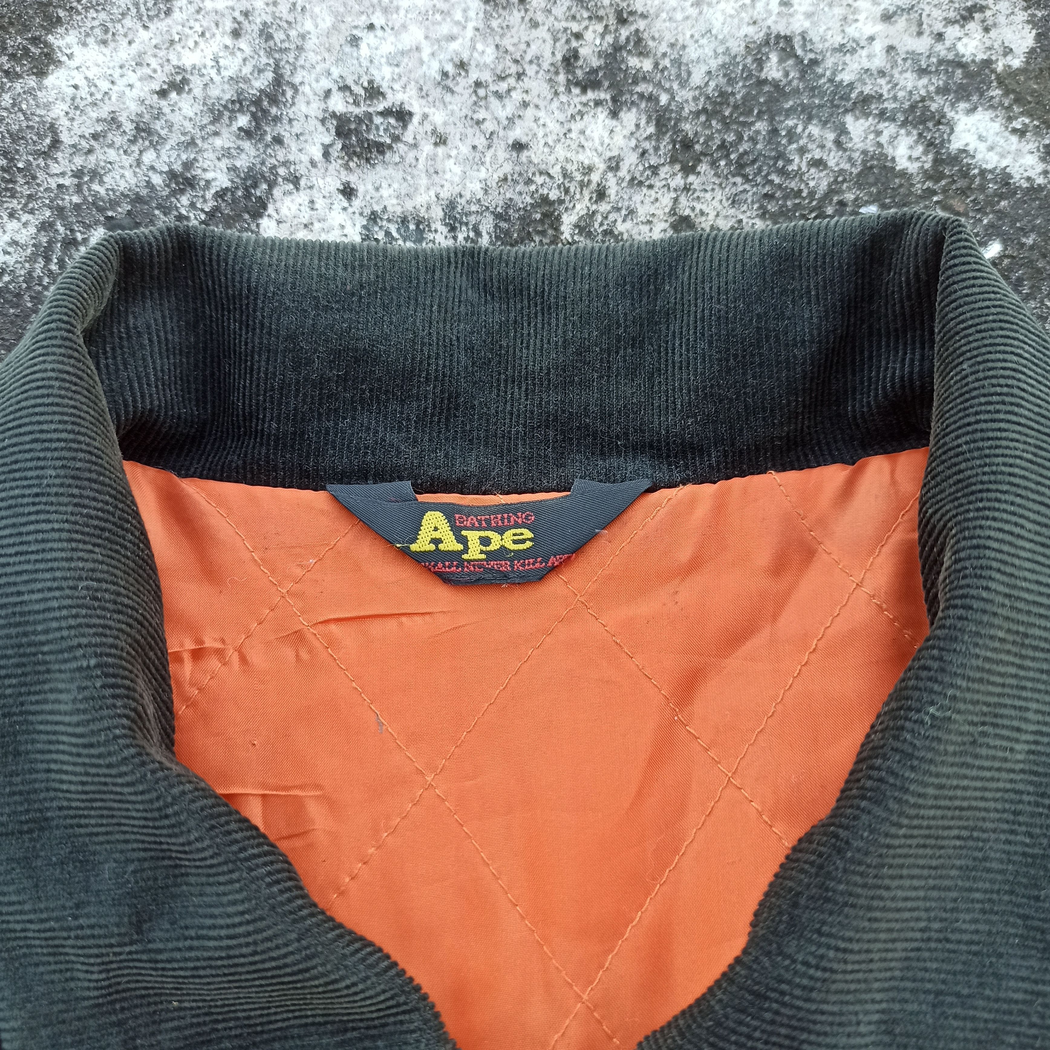 Bape 💥RARE💥Vintage Bape General Made Corduroy Varsity Size US S / EU 44-46 / 1 - 5 Thumbnail
