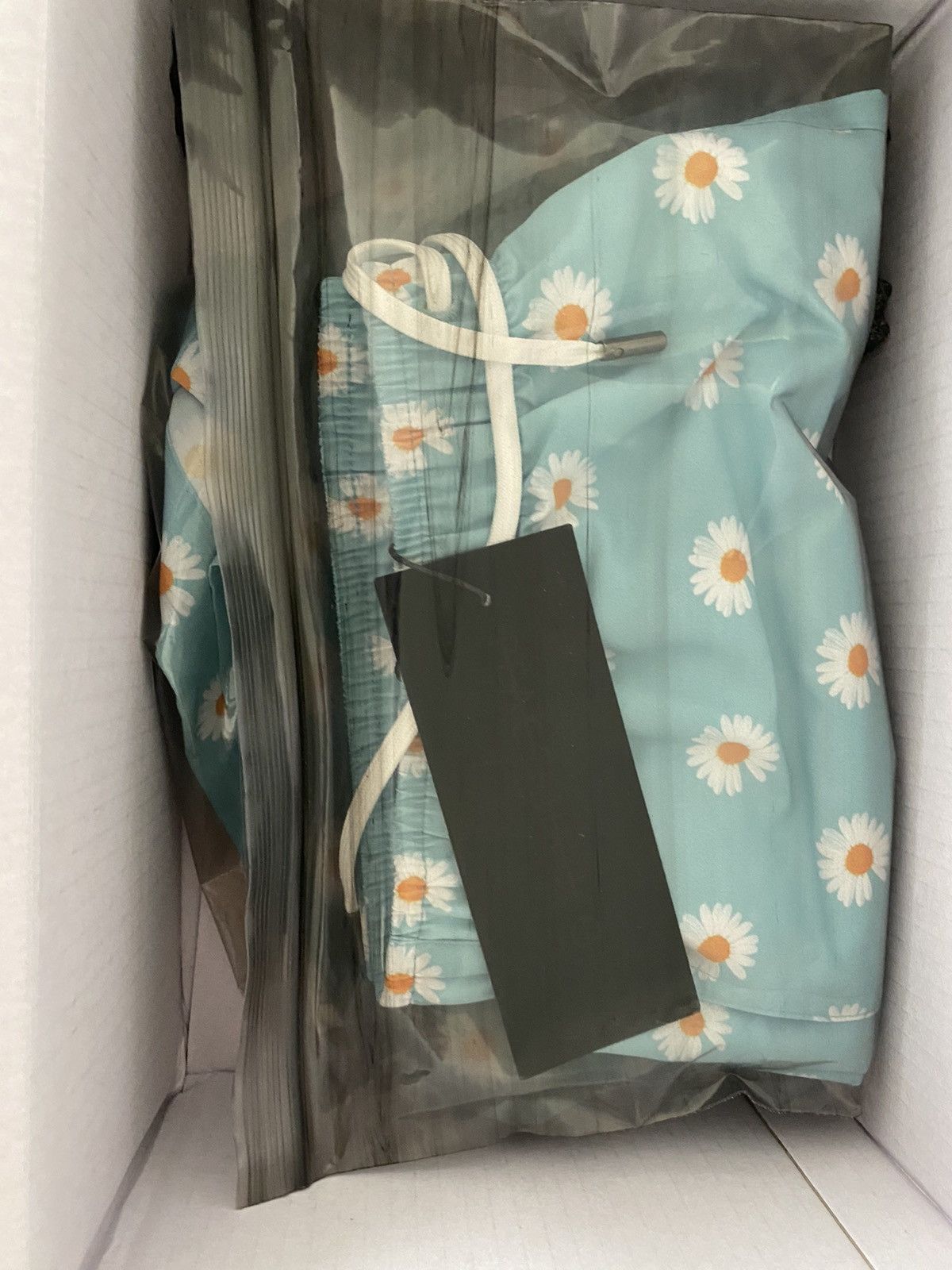 peaceminusone PMO DAISY ALLOVER SHORT PANTS #1 SKY BLUE