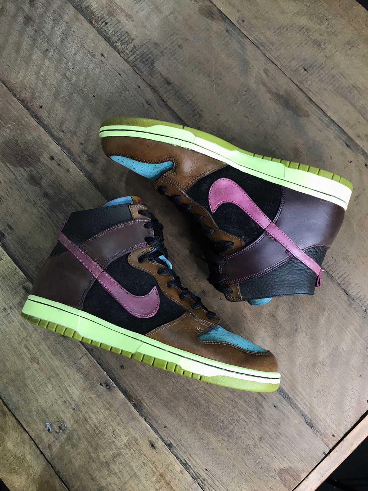 Vintage Nike x undefeated dunk HI NL | Grailed