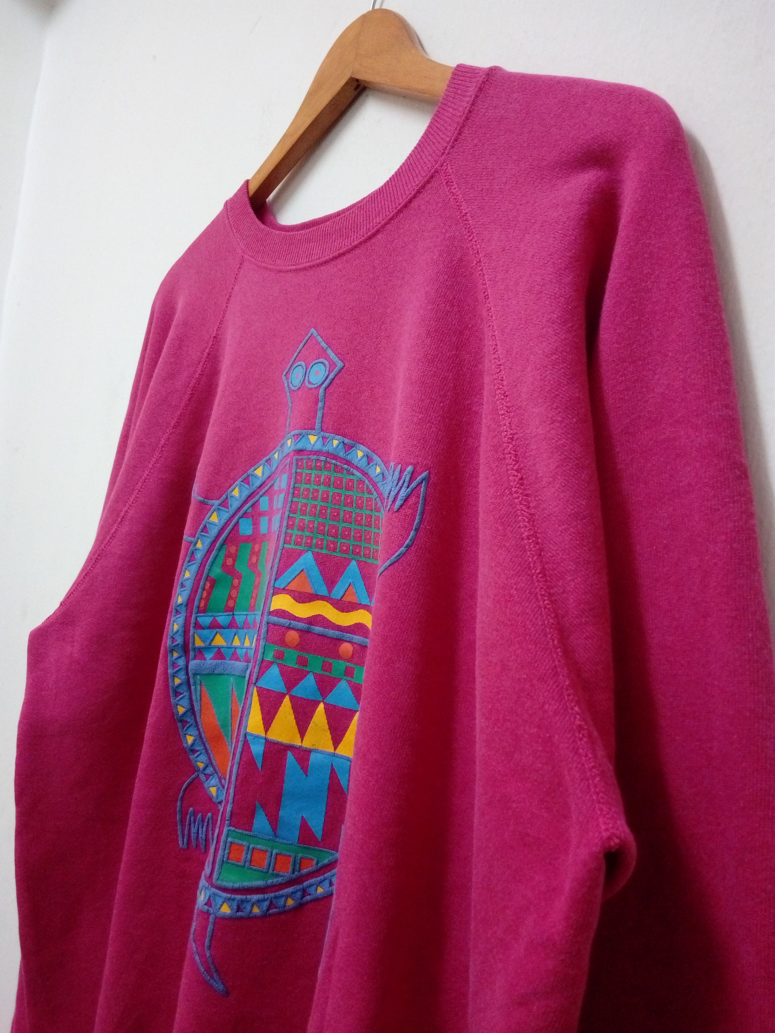 Other VINTAGE ART CREWNECK PULLOVER Size US L / EU 52-54 / 3 - 2 Thumbnail