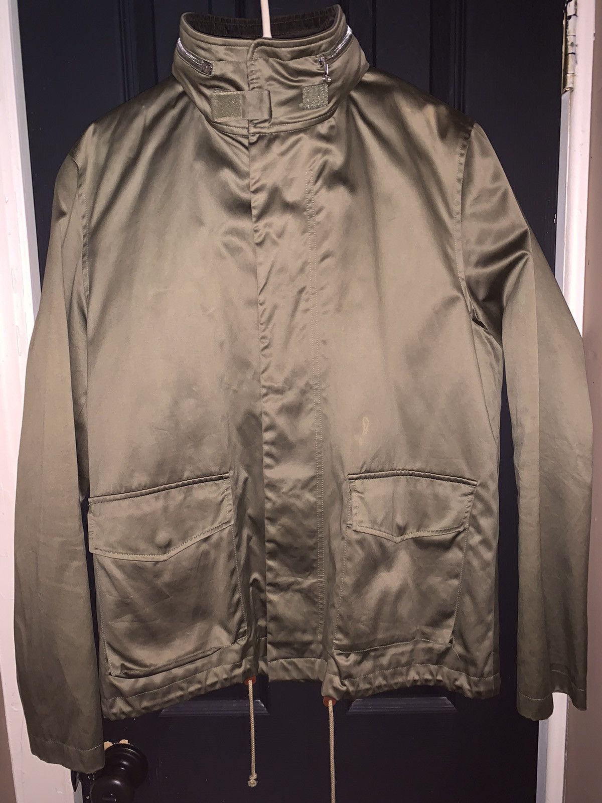A.P.C. A.P.C Olive Parka Jacket Size US L / EU 52-54 / 3 - 1 Thumbnail