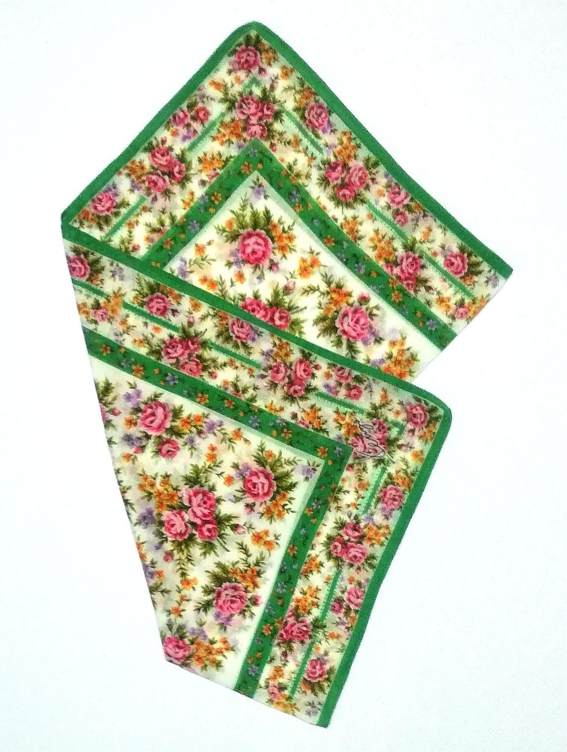 Kenzo Kenzo Bandana/Handkerchief Floral Design Size ONE SIZE - 3 Thumbnail