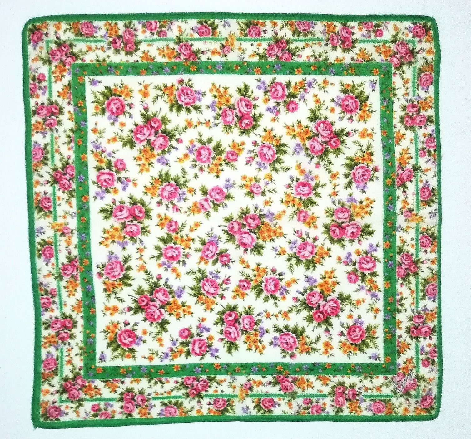 Kenzo Kenzo Bandana/Handkerchief Floral Design Size ONE SIZE - 5 Thumbnail