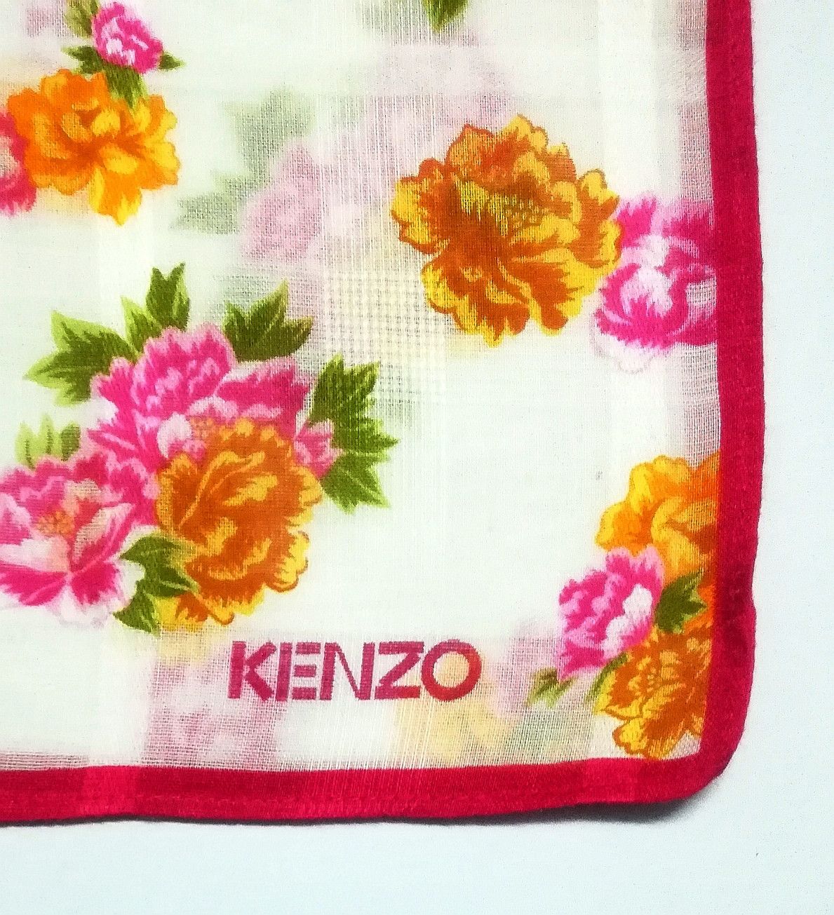 Kenzo Vintage KENZO Bandana/Handkerchief Floral Design Size ONE SIZE - 4 Thumbnail