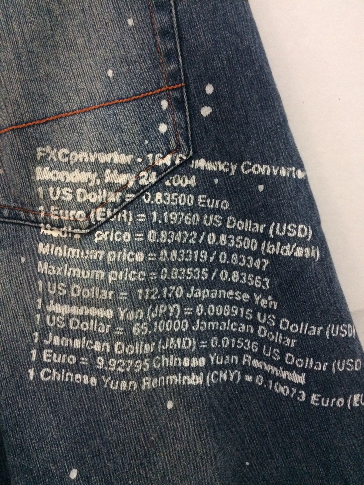 Akademiks × Japanese Brand Baggy Akasemiks design patchwork denim pants big saiz Size US 36 / EU 52 - 6 Thumbnail