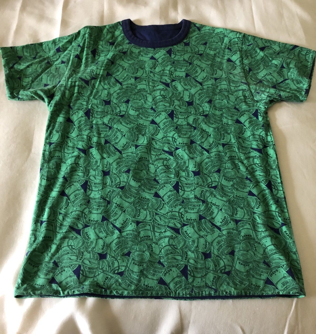 Billionaire Boys Club × Icecream Billionaire Boys Club Green Reversible Money Roll Shirt Size US L / EU 52-54 / 3 - 1 Thumbnail