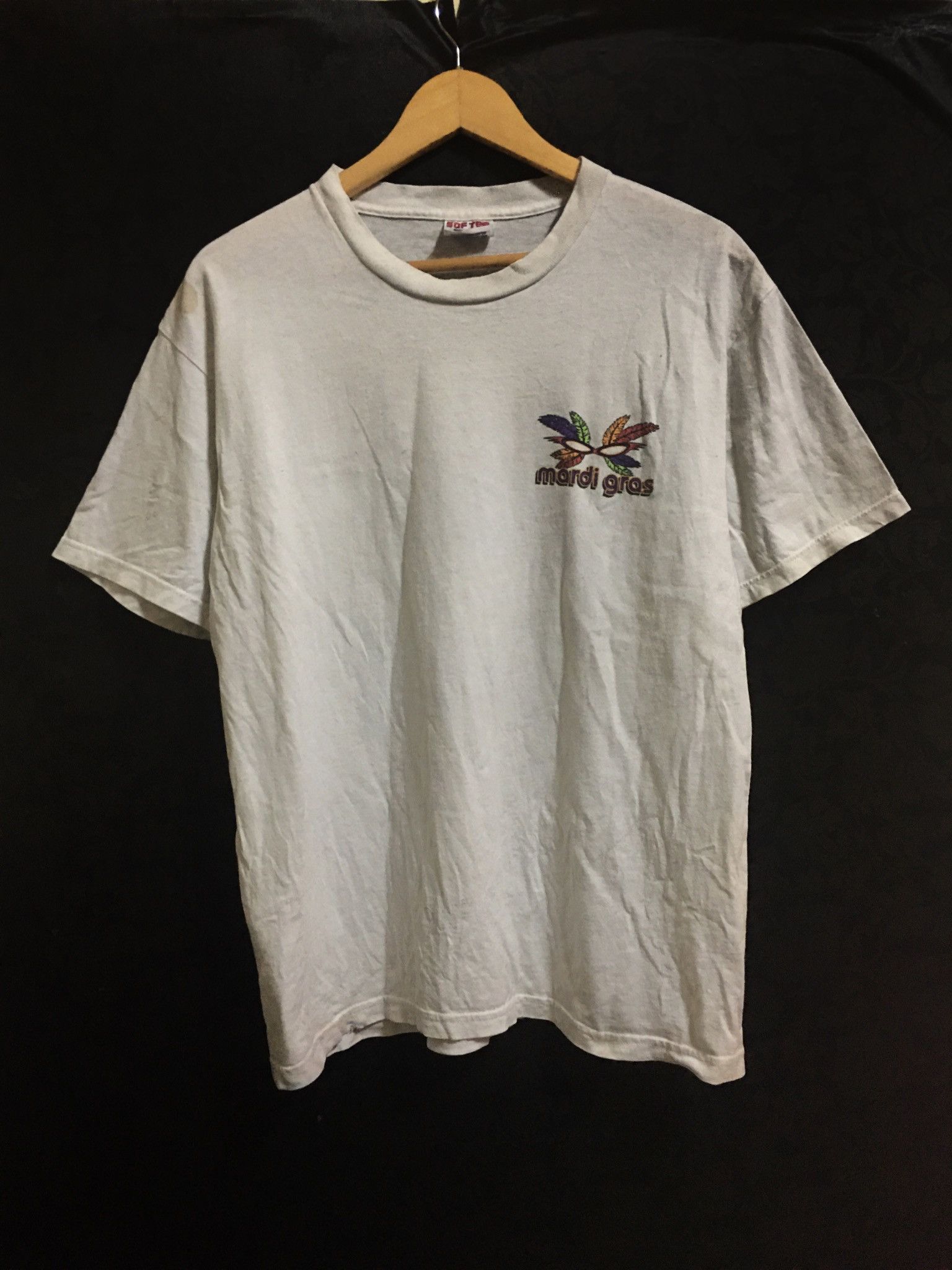 Vintage Vintage 2000 Mardi Gras T-Shirt Size US L / EU 52-54 / 3 - 2 Thumbnail