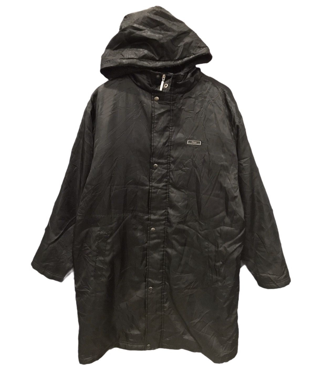 Fila long coat woven jacket