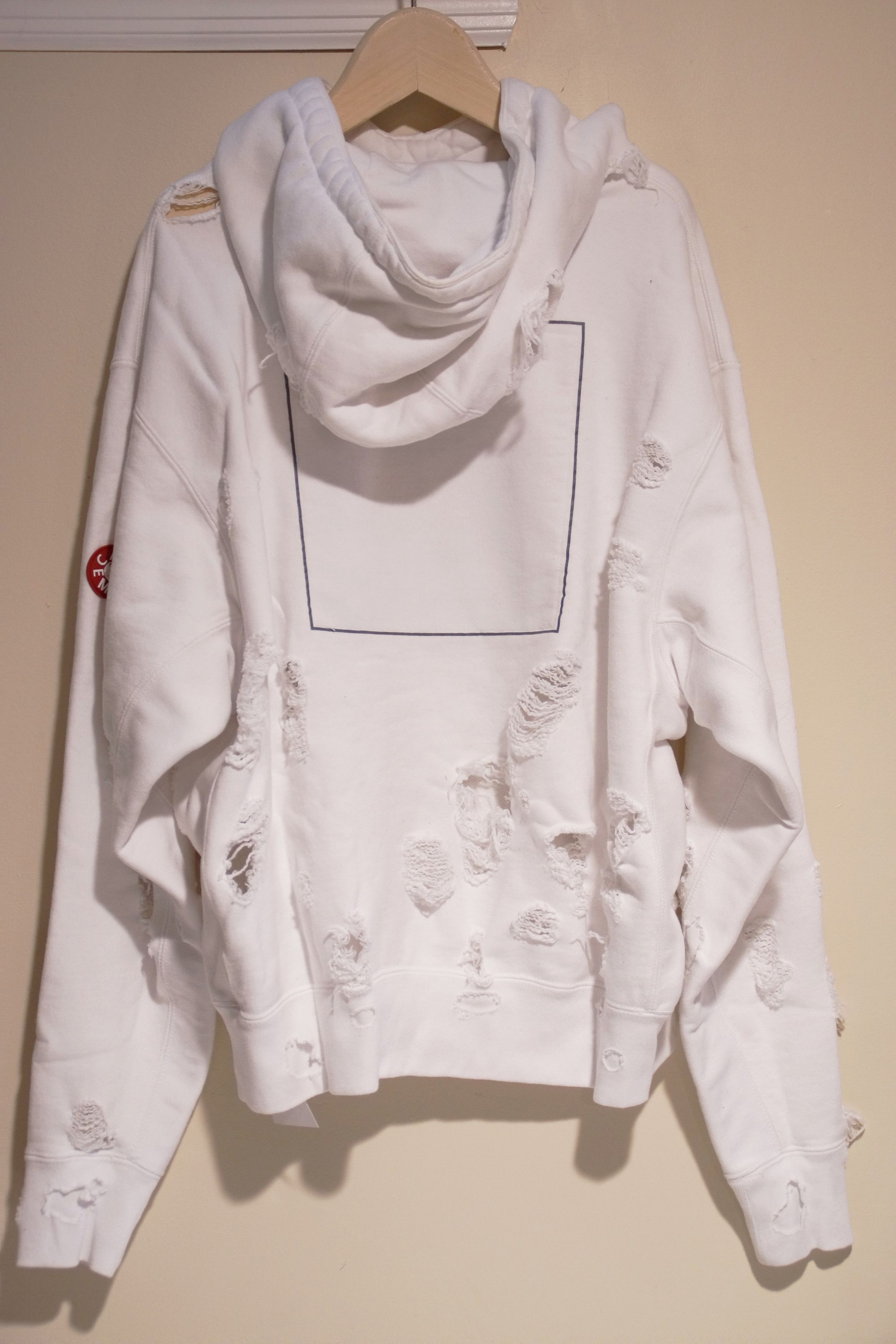 C.E cavempt PLAGUE HEAVY HOODY ダメージ加工 C.E cavempt｜シーイー PLAGUE HEAVY HOODY シーイー ダメージ