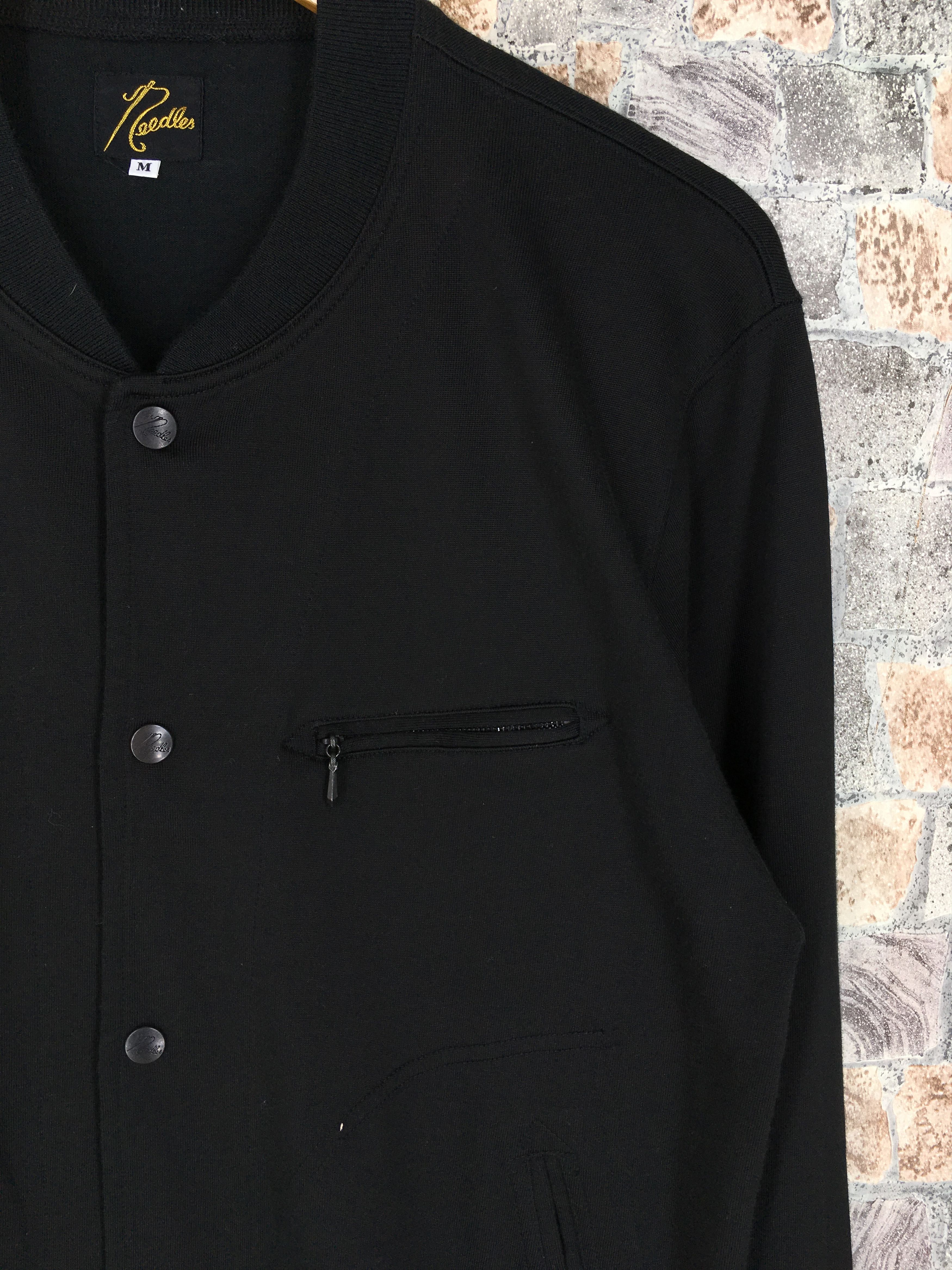 Japanese Brand NEEDLES Japan Cardigan Black Jacket Size US M / EU 48-50 / 2 - 3 Thumbnail